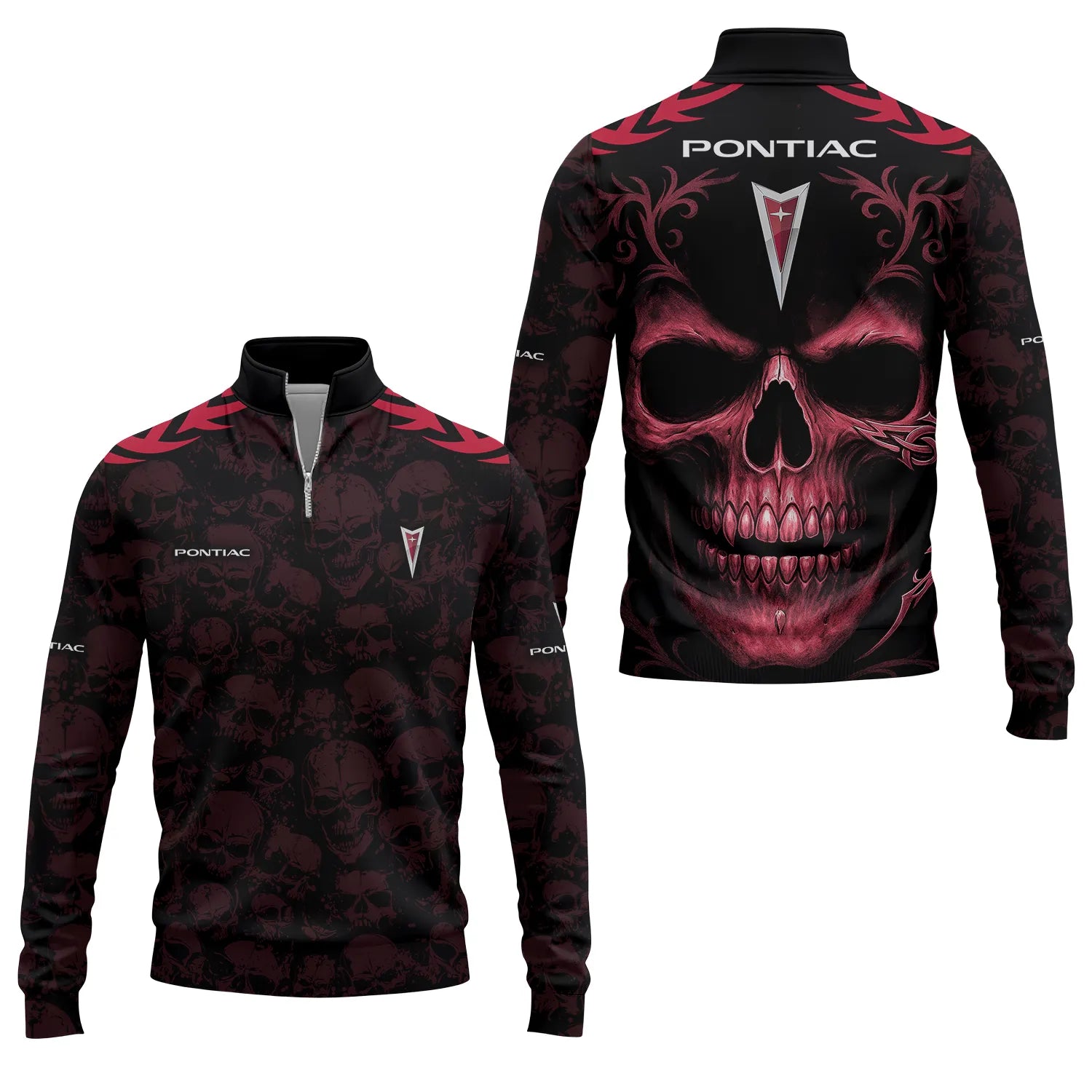 Pontiac Quarter-zip Pullover