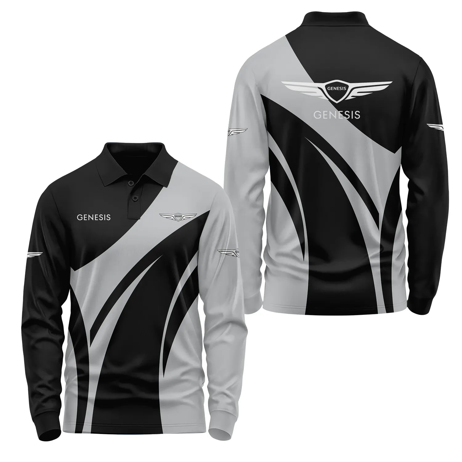 Genesis Long Sleeve Polo SC022