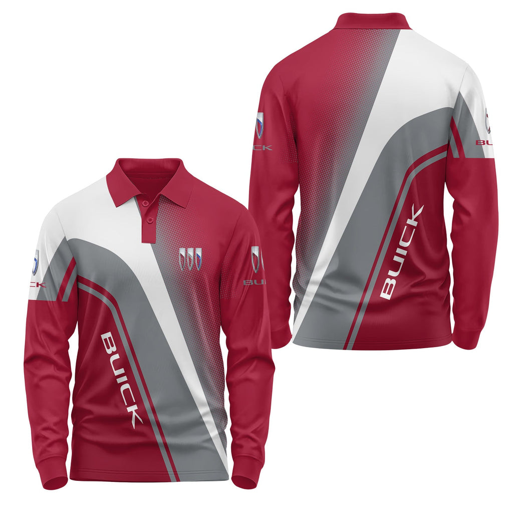 Buick Long Sleeve Polo USPL3137