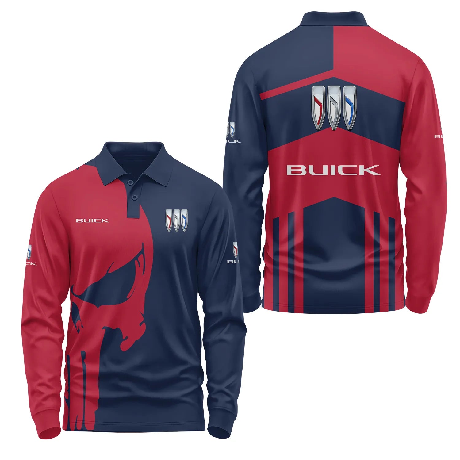 Buick Long Sleeve Polo SC026