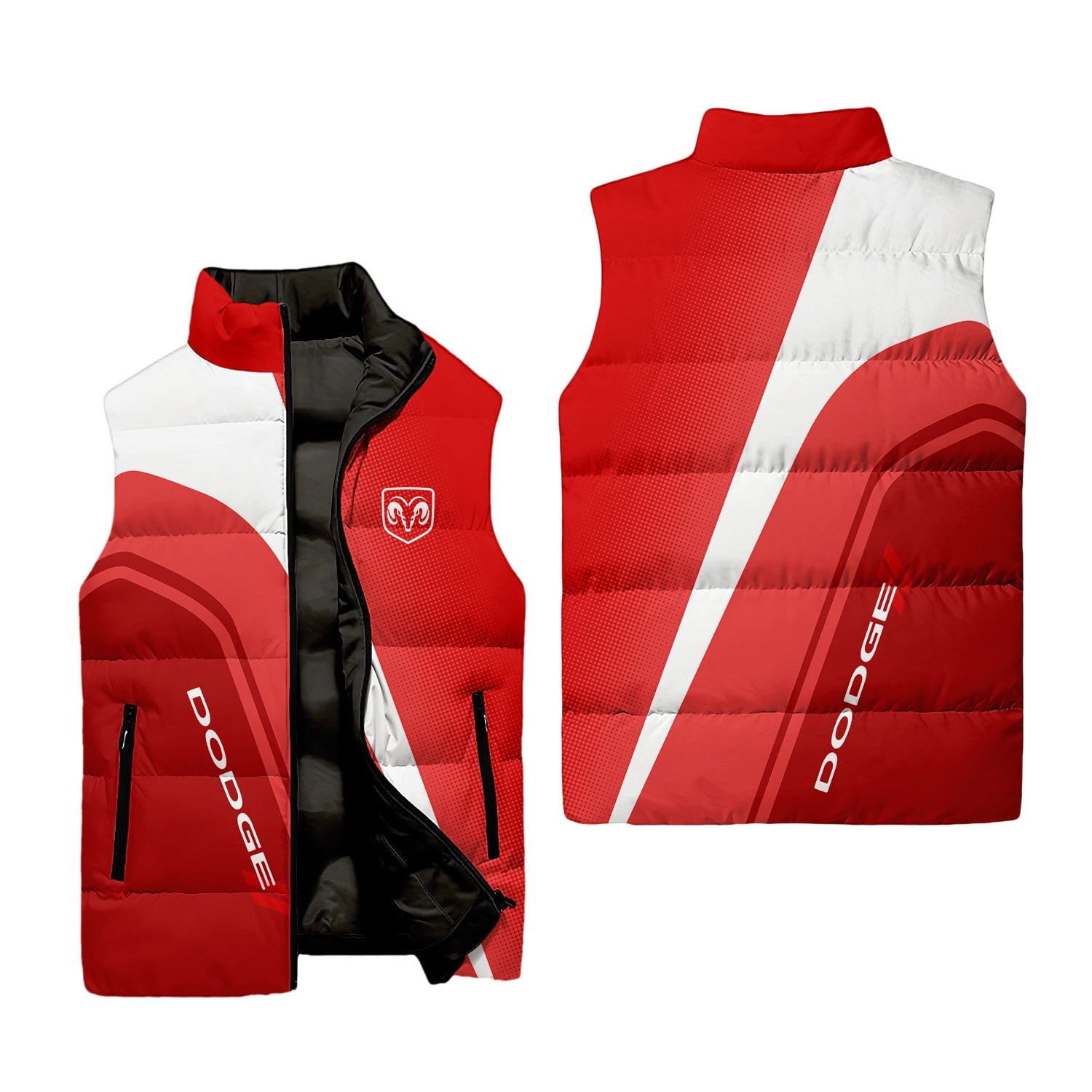 Dodge Sleeveless Puffer Jacket USPL2957