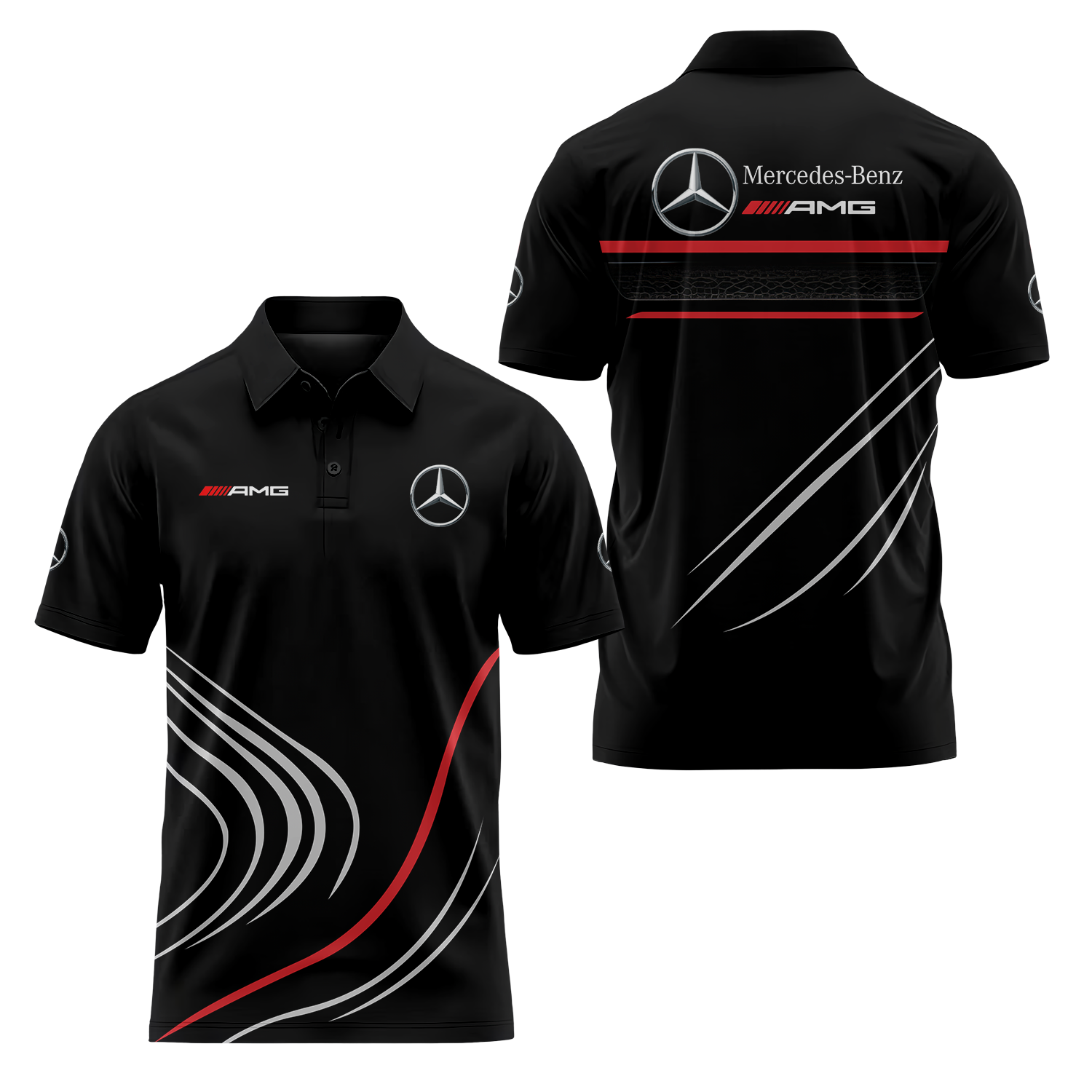 Mercedes Short Sleeve Polo MERC010