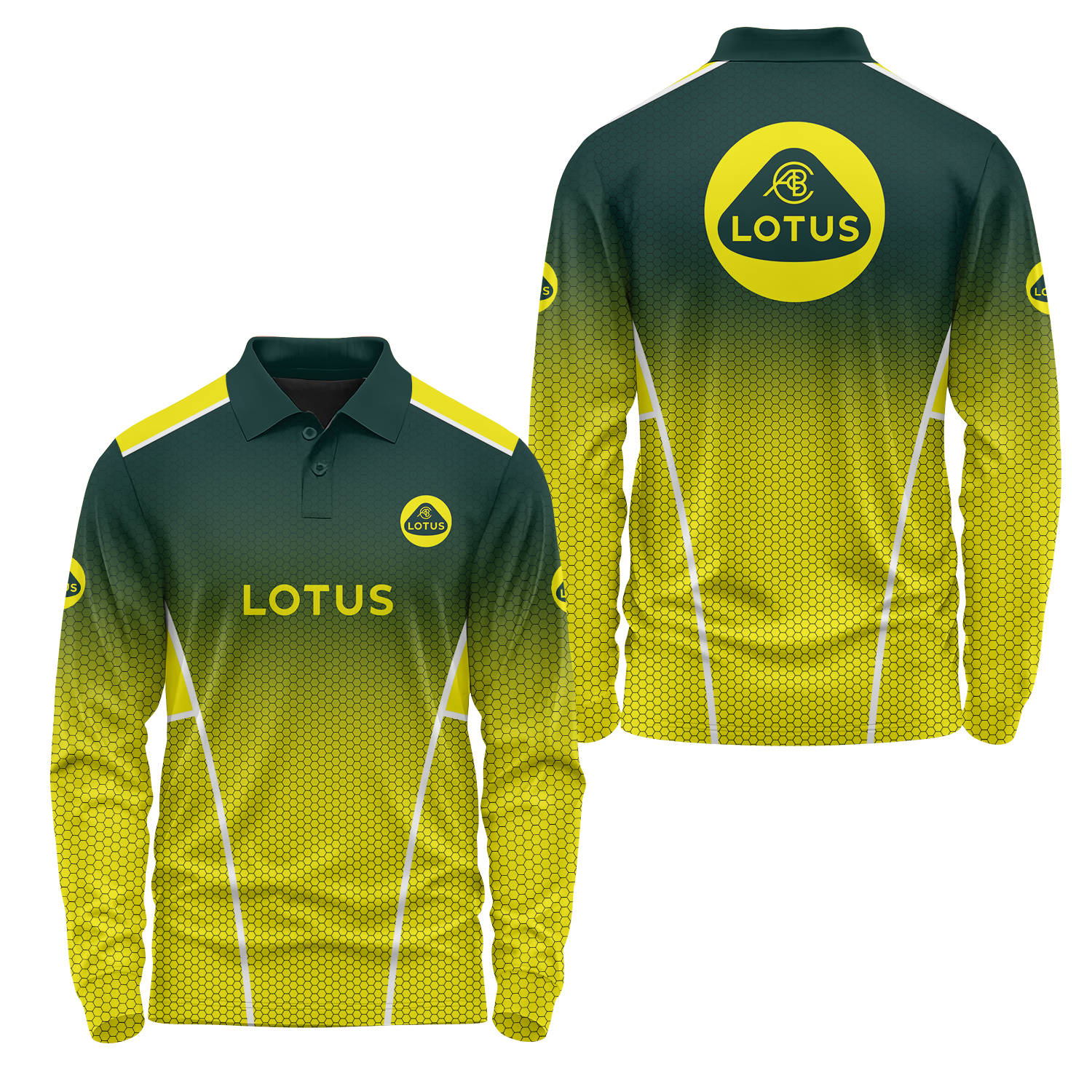 Lotus Long Sleeve Polo USPL2546