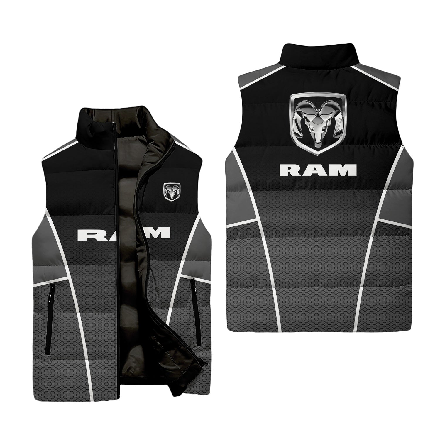 Ram Sleeveless Puffer Jacket USPL3026