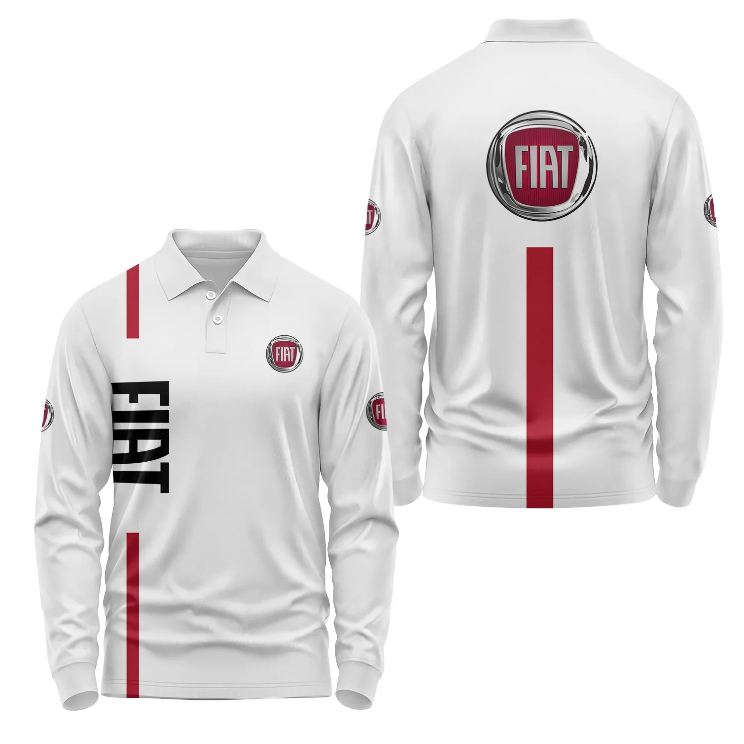 Fiat Long Sleeve Polo SC005