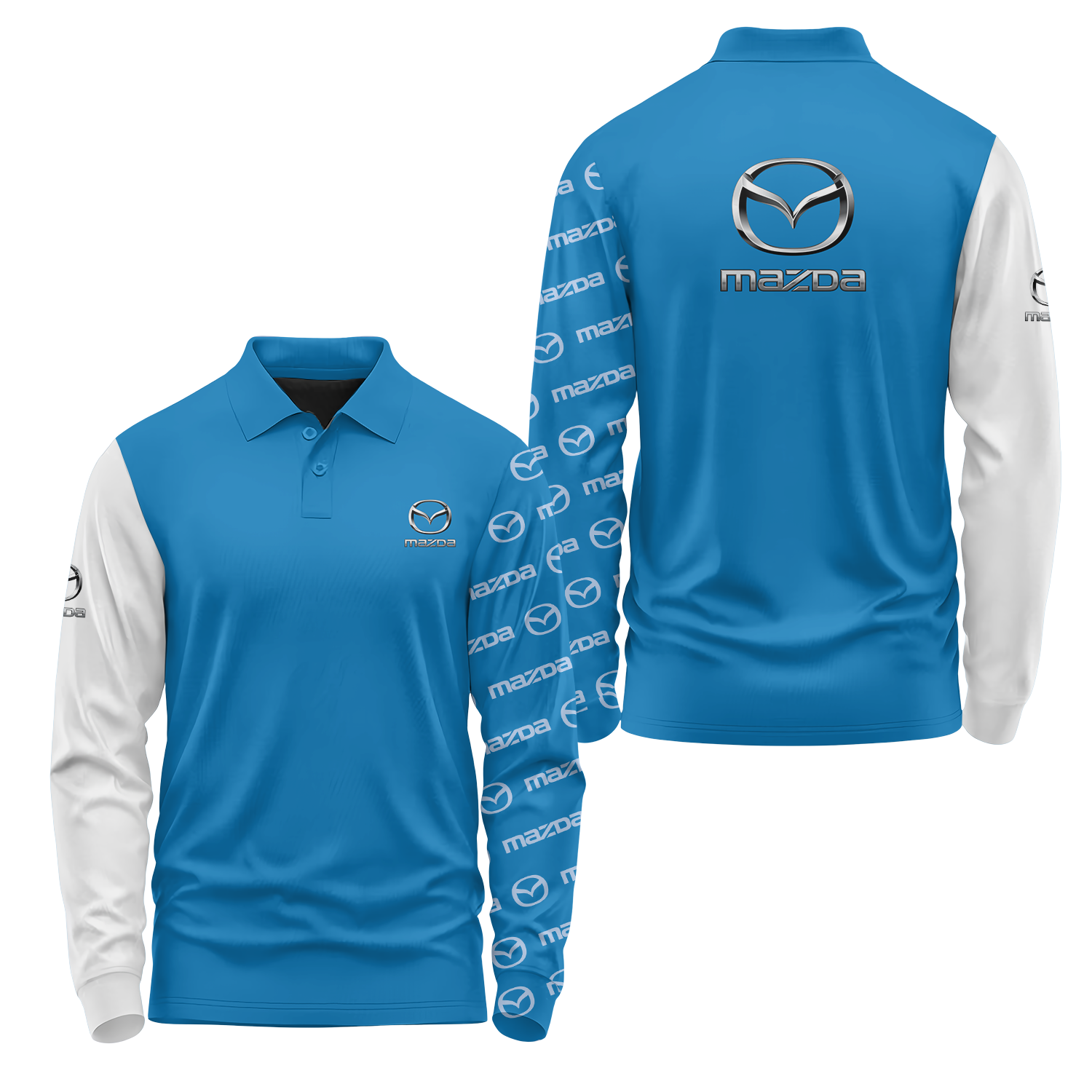Mazda Long Sleeve Polo USPL2304