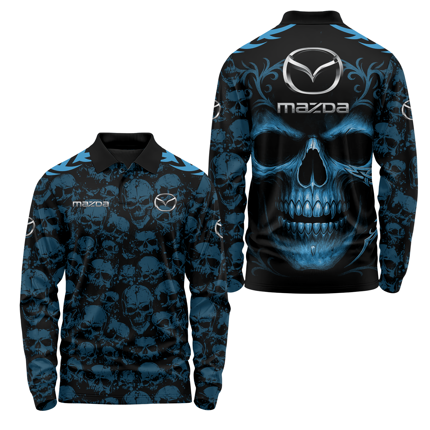 Mazda Long Sleeve Polo USPL2315