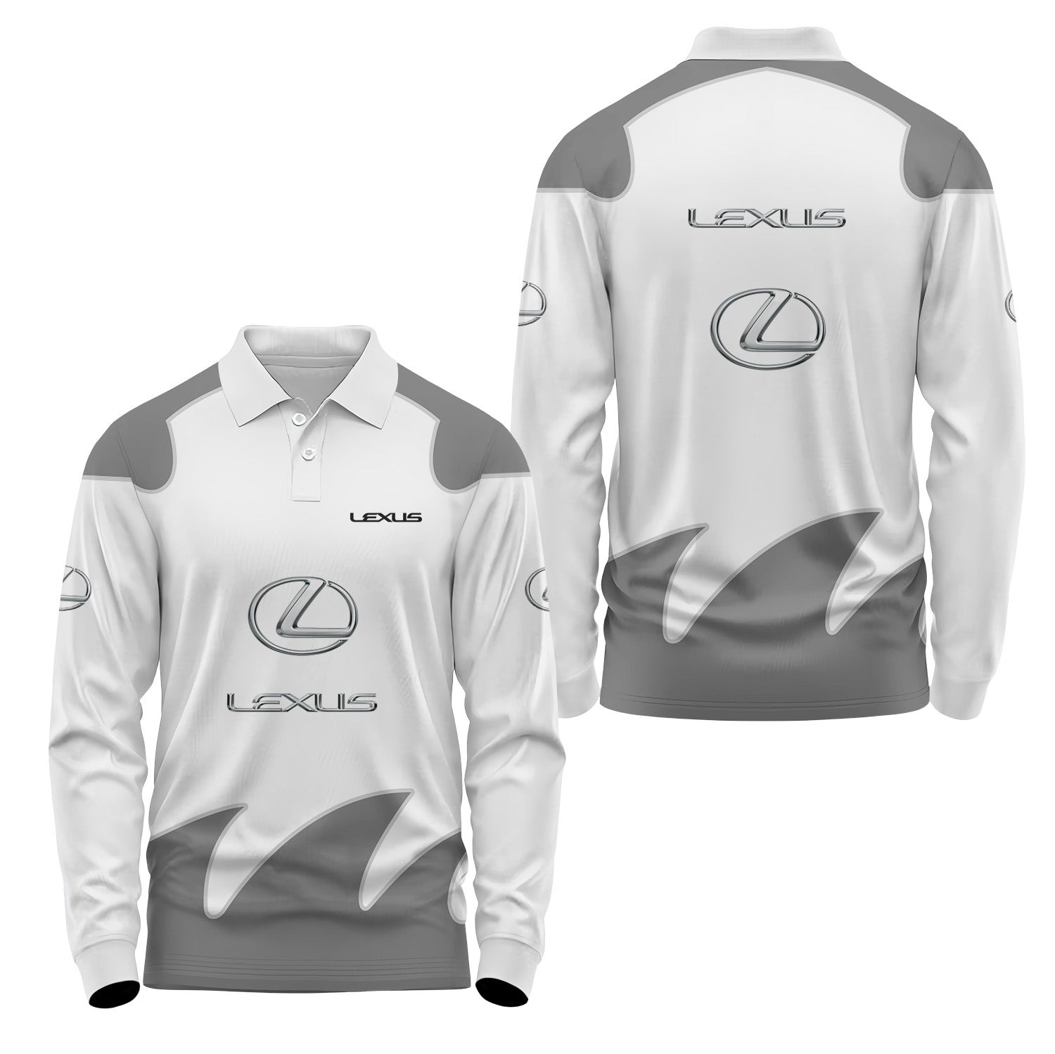 Lexus Long Sleeve Polo USPL2456