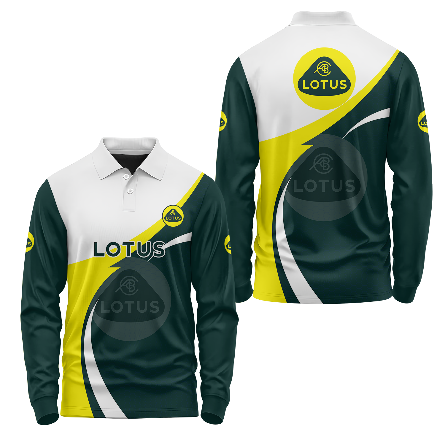 Lotus Long Sleeve Polo USPL2562