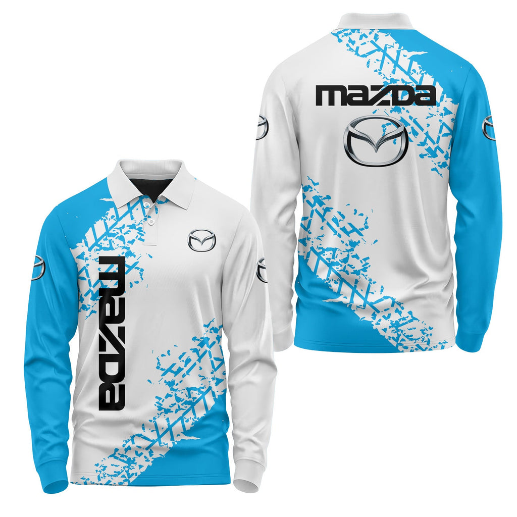 Mazda Long Sleeve Polo USPL2358