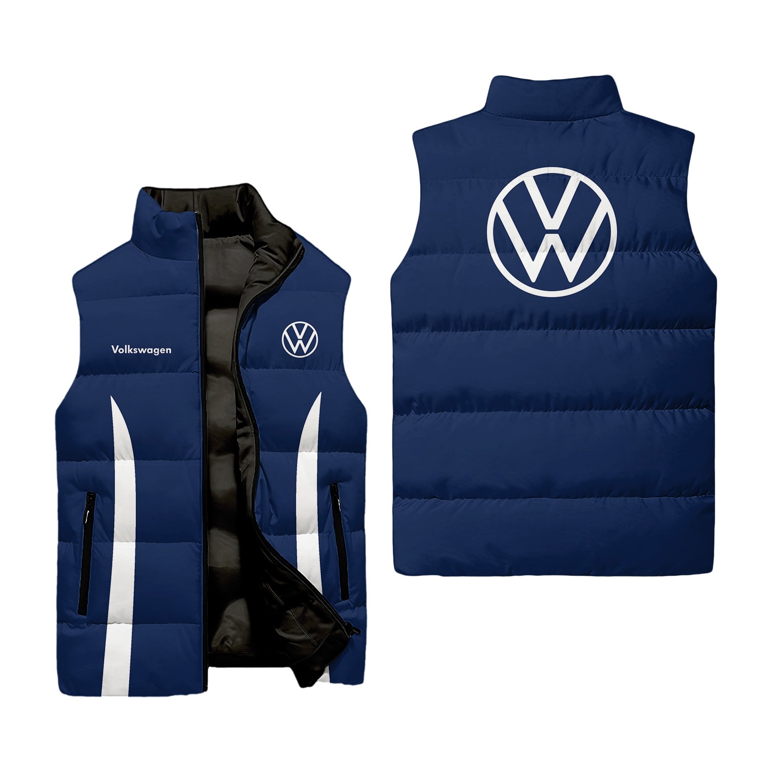 Volkswagen Sleeveless Puffer Jacket USPL2988