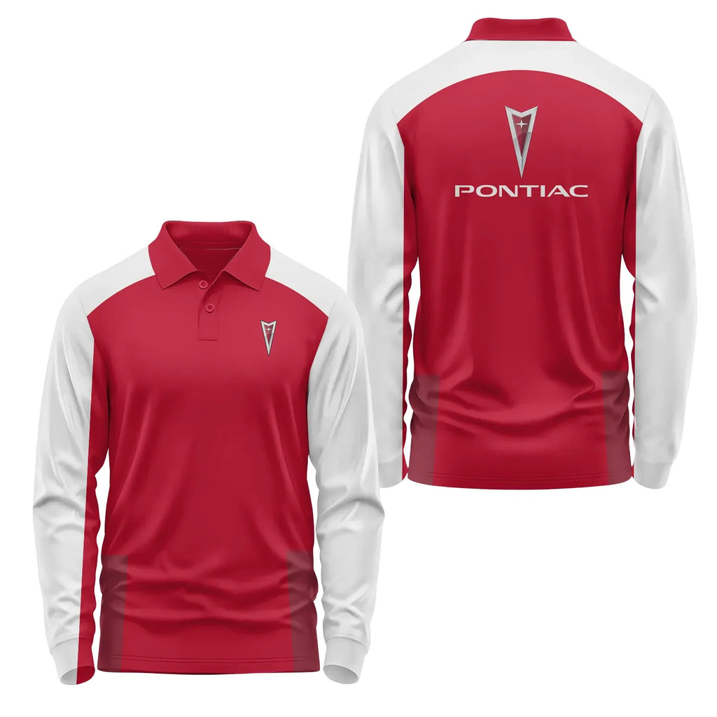 Pontiac Long Sleeve Polo SC016