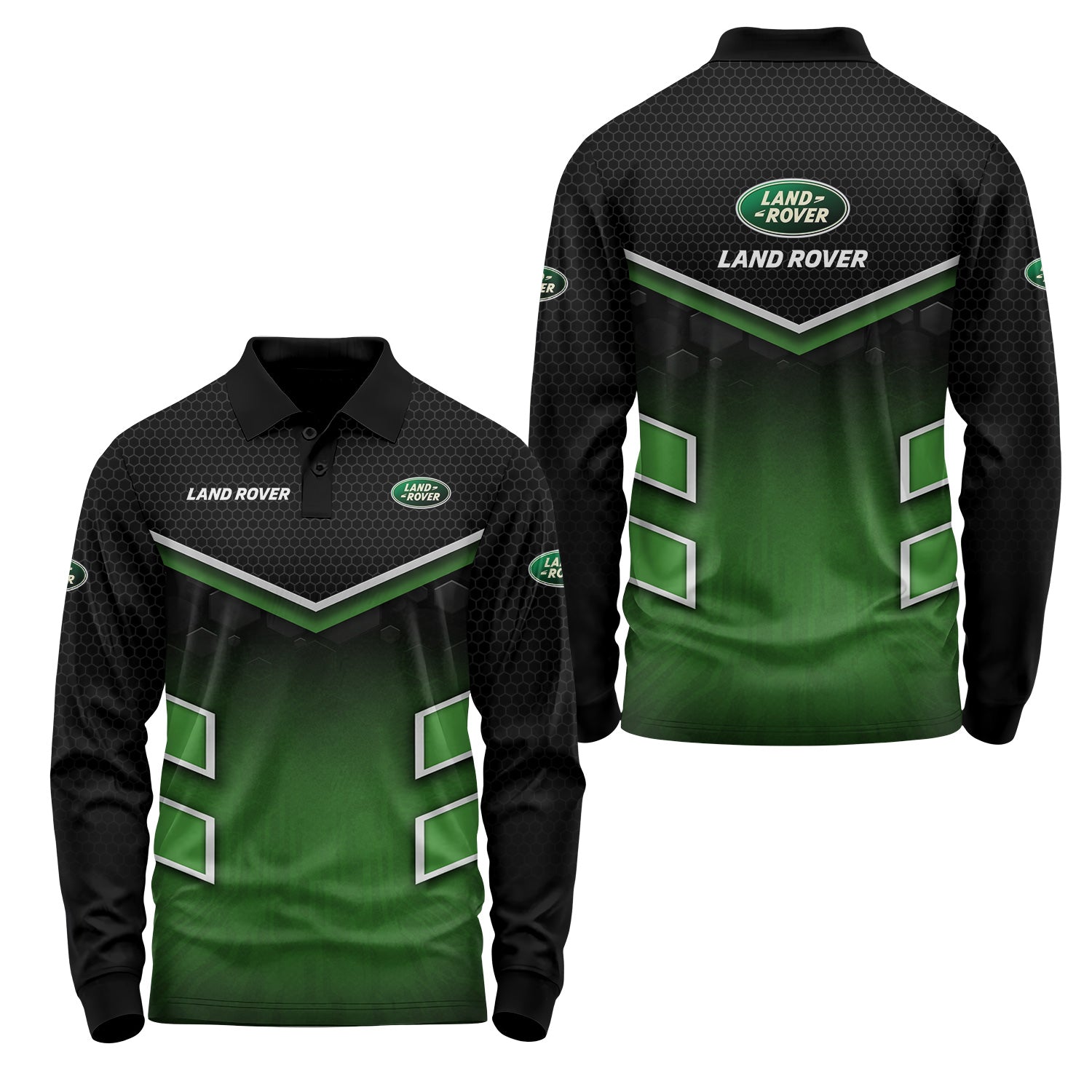 Land Rover Long Sleeve Polo USPL2877