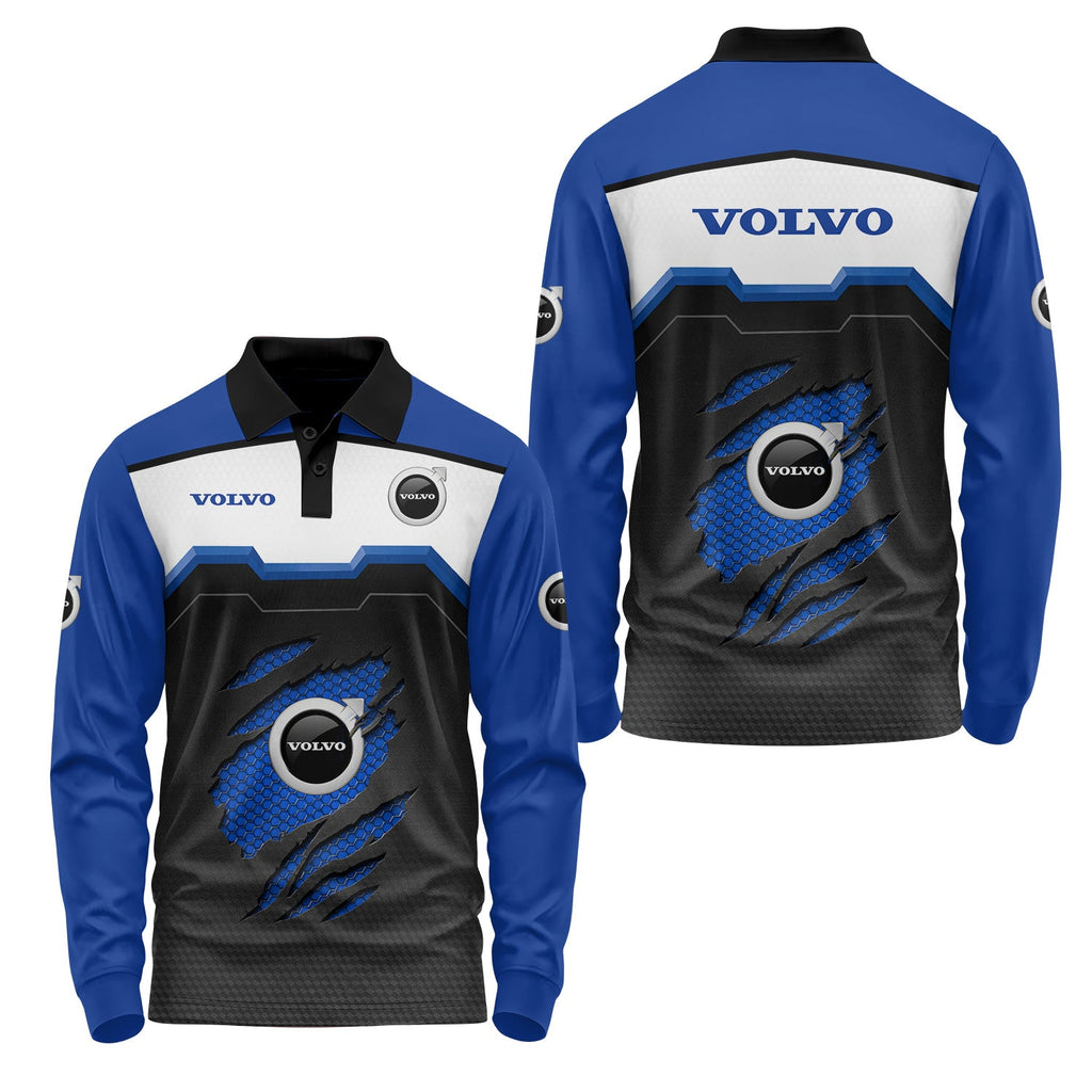 Volvo Long Sleeve Polo USPL3199