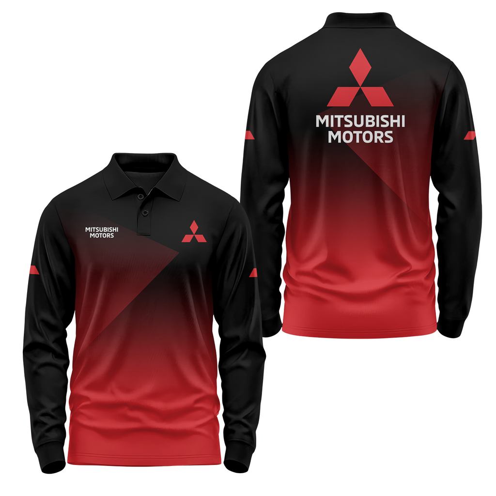 Mitsubishi Long Sleeve Polo USPL2369
