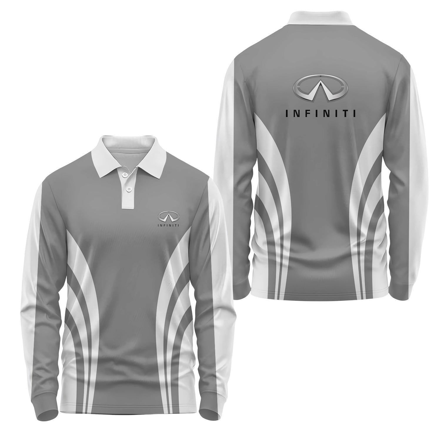 Infiniti Long Sleeve Polo USPL3374