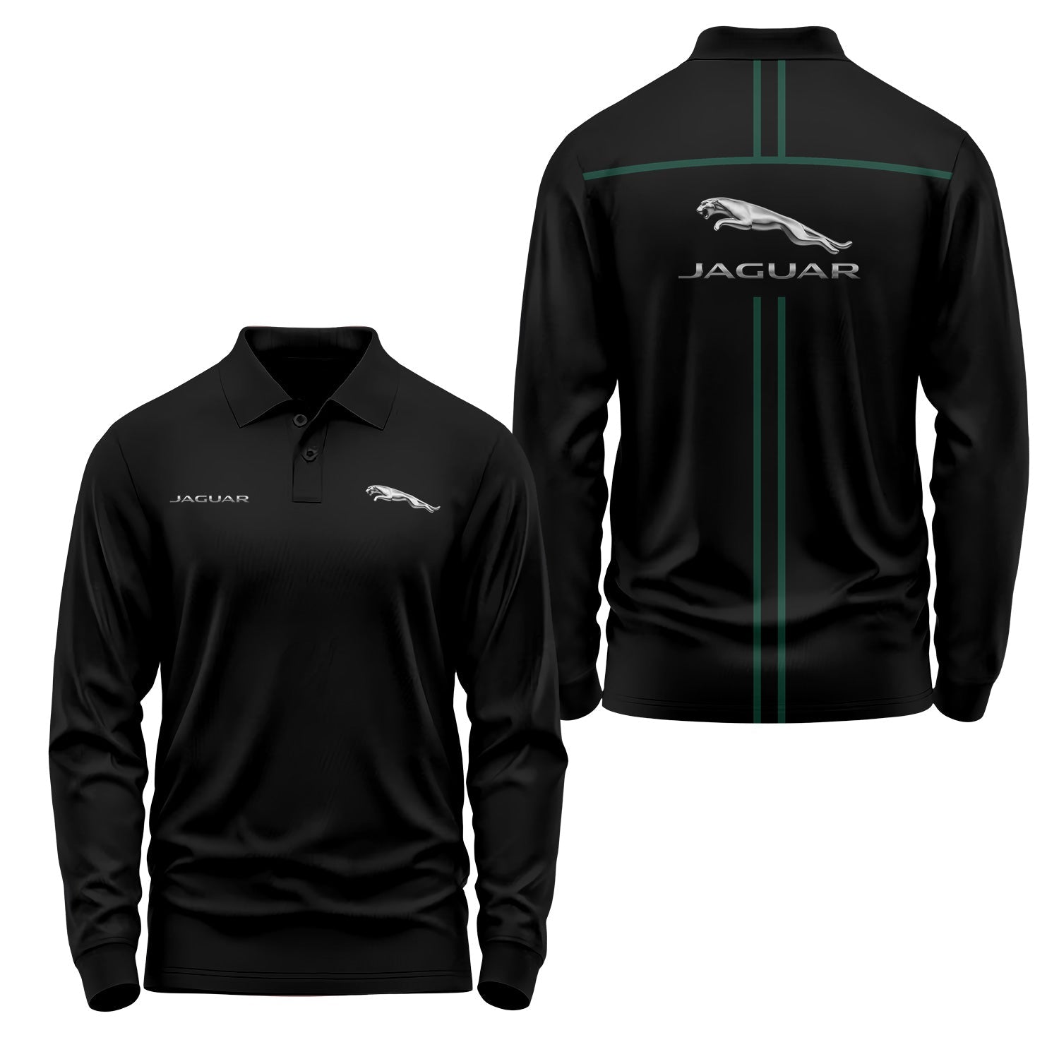 Jaguar Long Sleeve Polo USPL3225