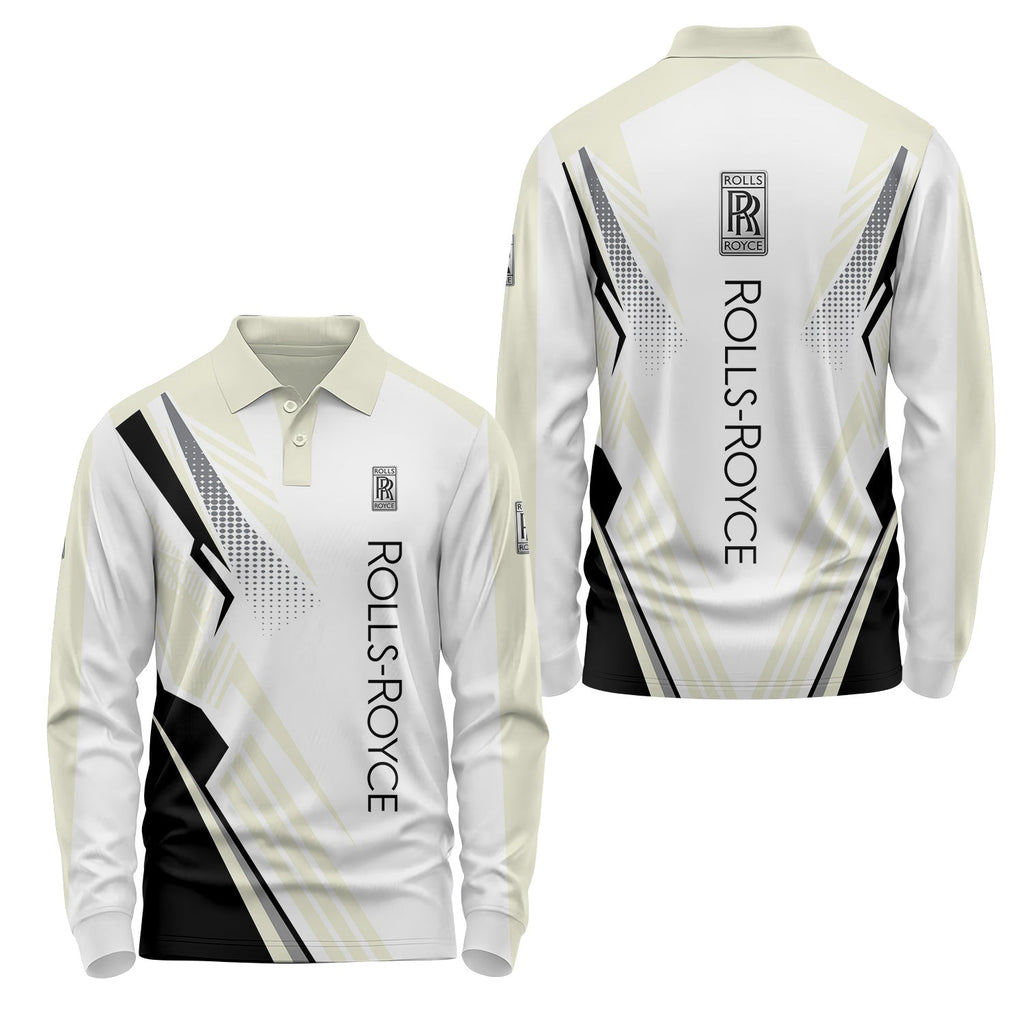 Rolls-Royce Long Sleeve Polo USPL3495