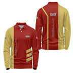 Cadillac Long Sleeve Polo USPL2832