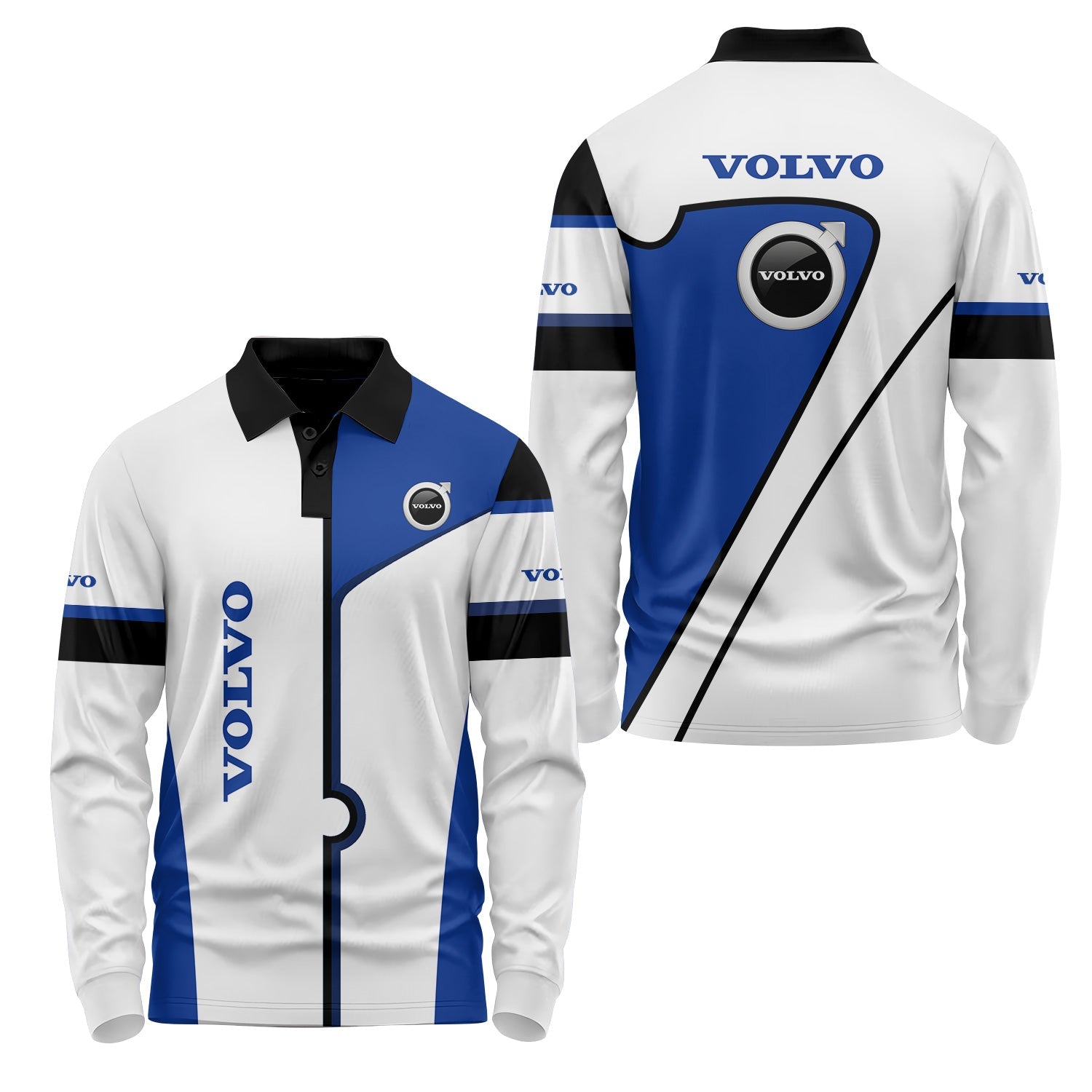 Volvo Long Sleeve Polo USPL3150