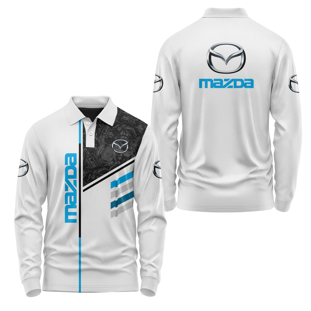 Mazda Long Sleeve Polo USPL2349