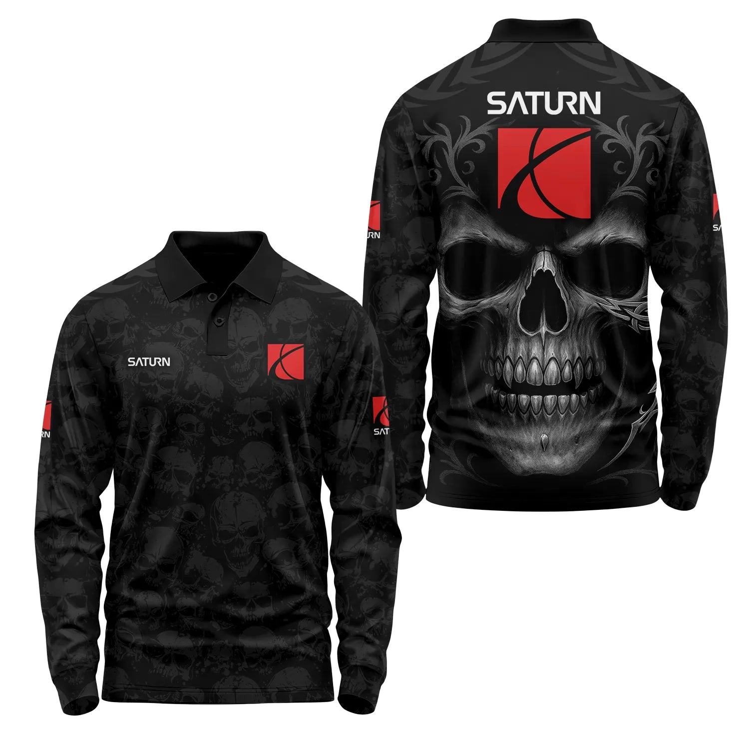 Saturn Long Sleeve Polo SC014