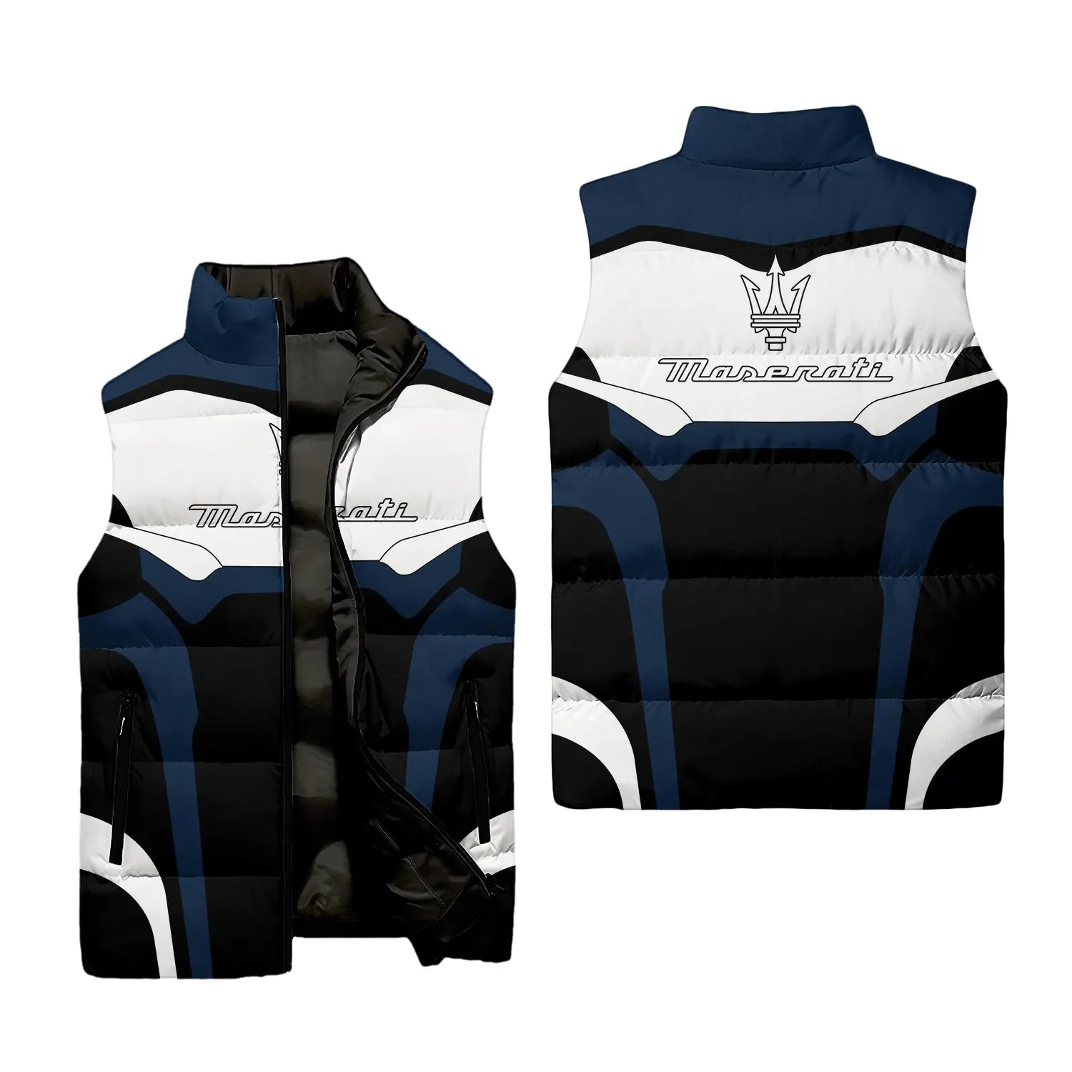 Maserati Sleeveless Puffer Jacket SC030