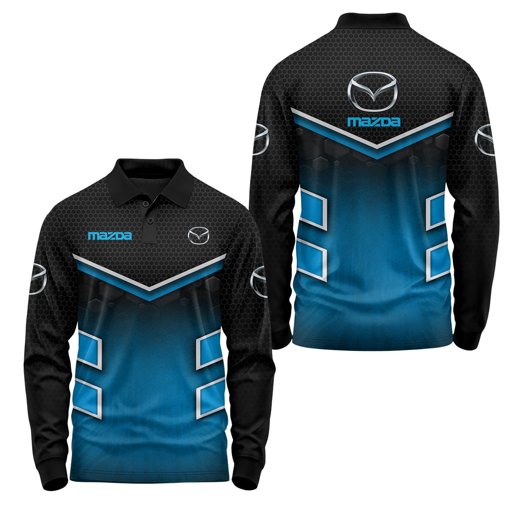 Mazda Long Sleeve Polo USPL2352