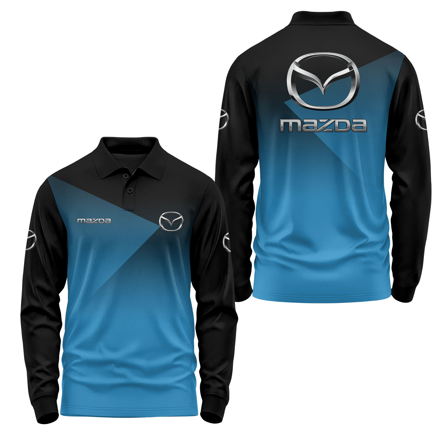 Mazda Long Sleeve Polo USPL2309