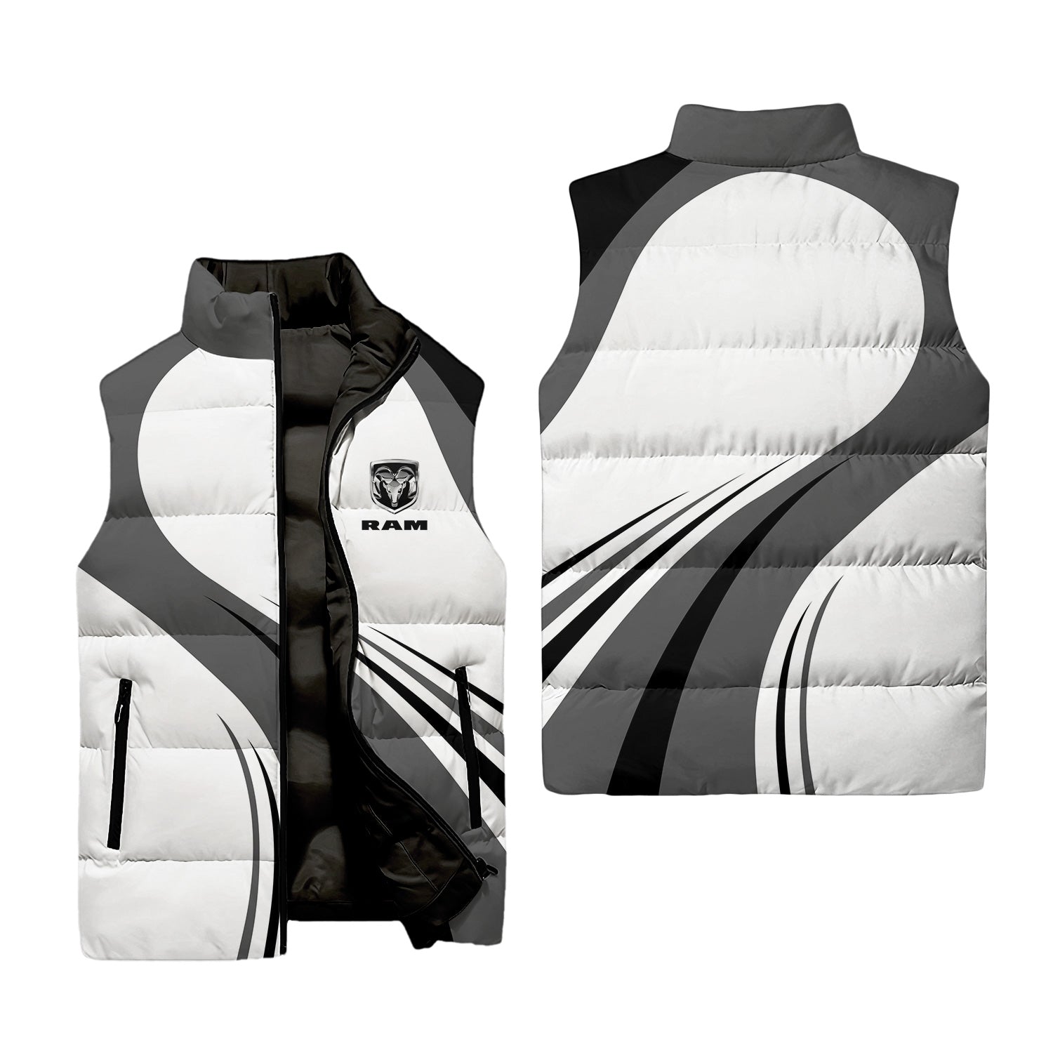 Ram Sleeveless Puffer Jacket USPL3073