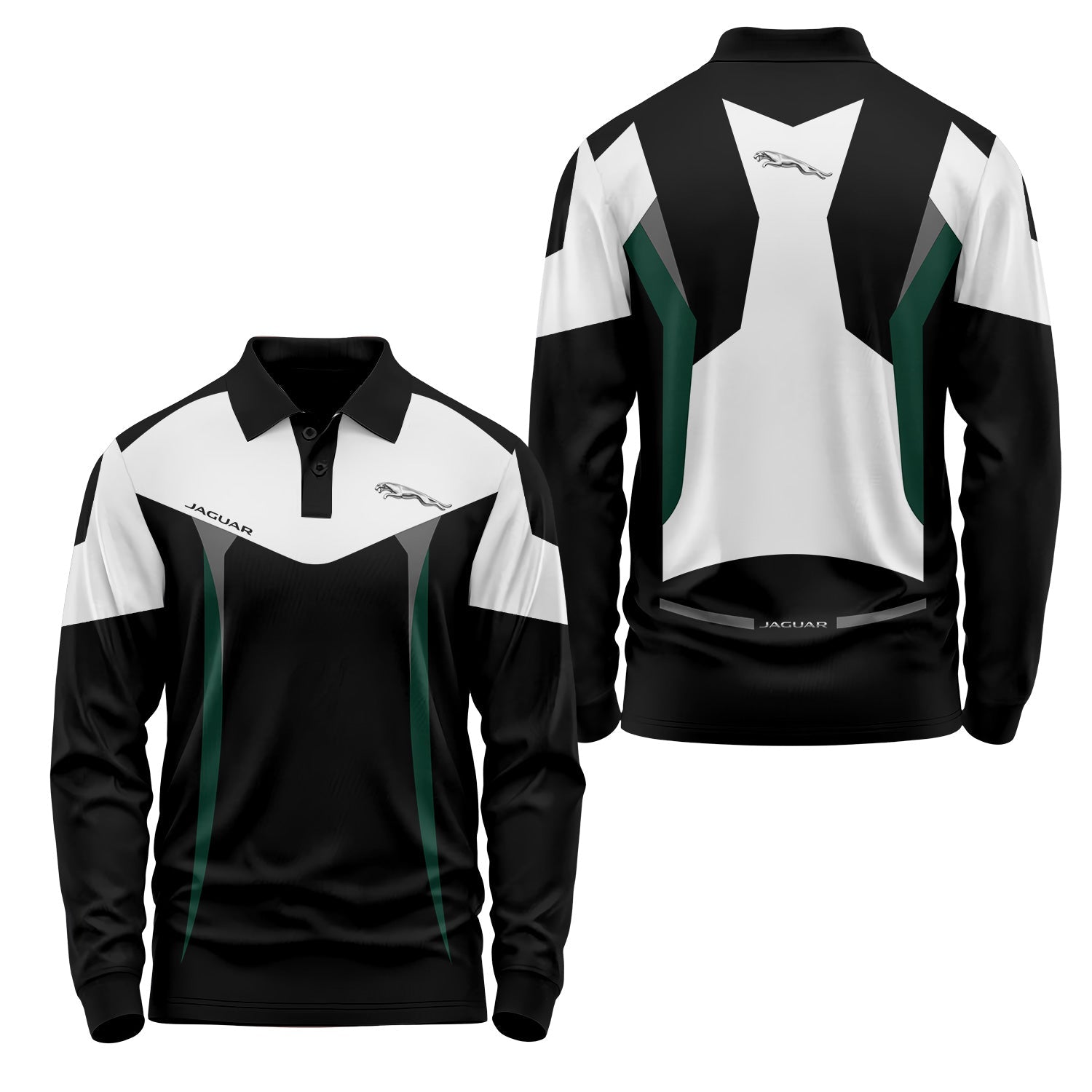 Jaguar Long Sleeve Polo USPL3223