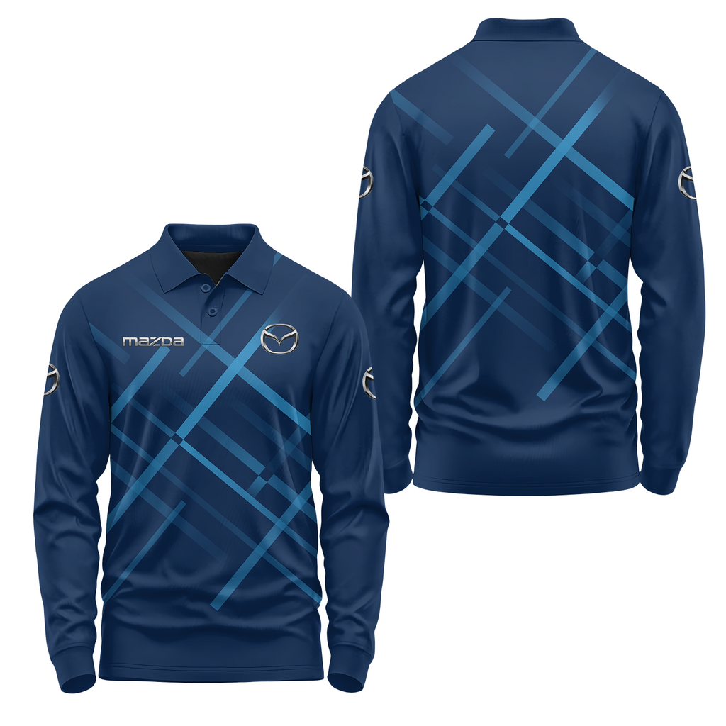 Mazda Long Sleeve Polo USPL2320