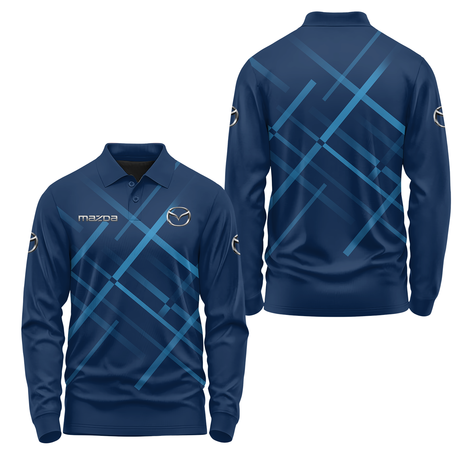 Mazda Long Sleeve Polo USPL2320