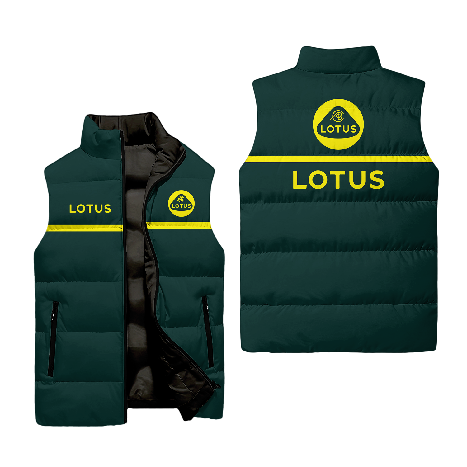 Lotus Sleeveless Puffer Jacket USPL2569