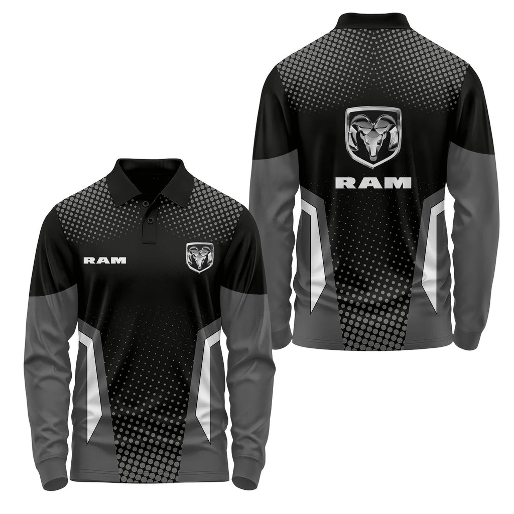 Ram Long Sleeve Polo USPL3069