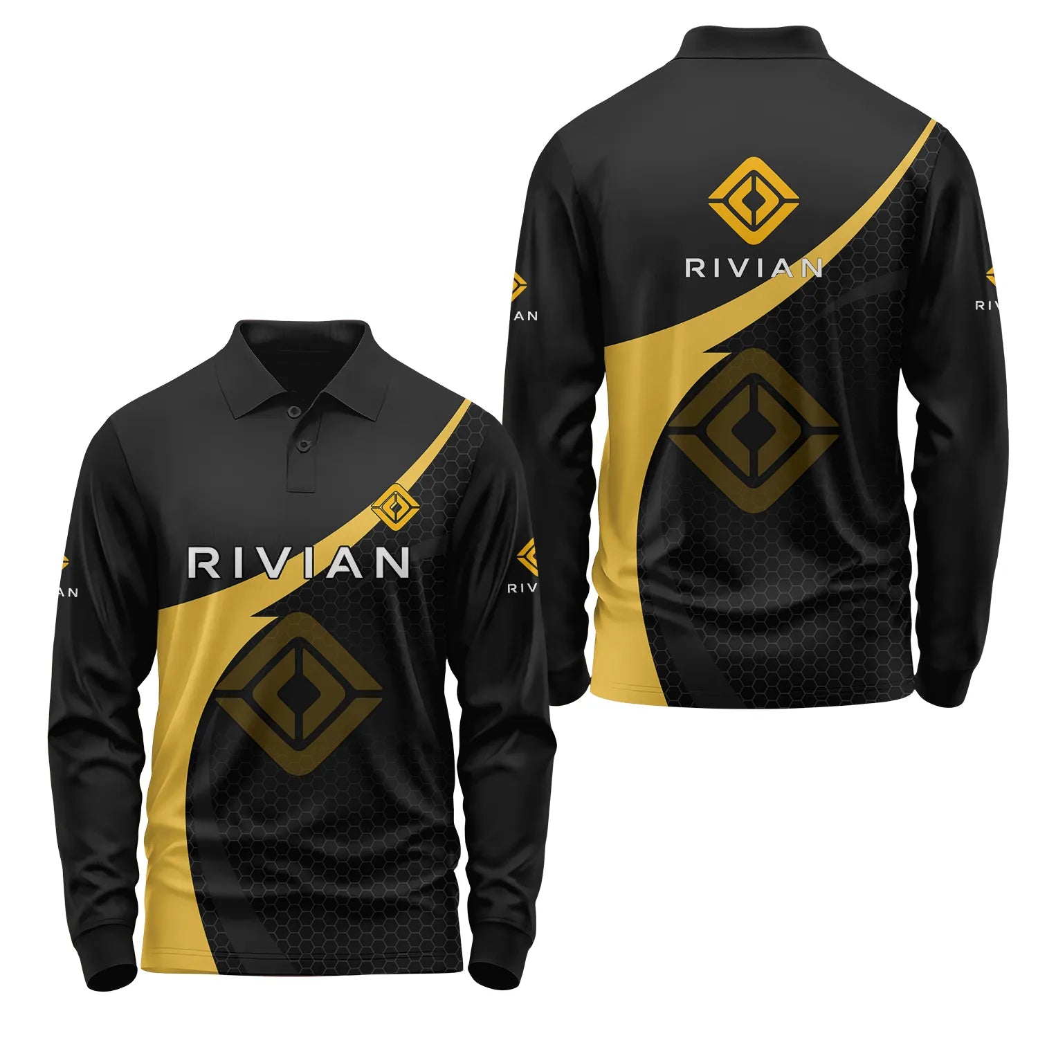 Rivian Long Sleeve Polo SC002