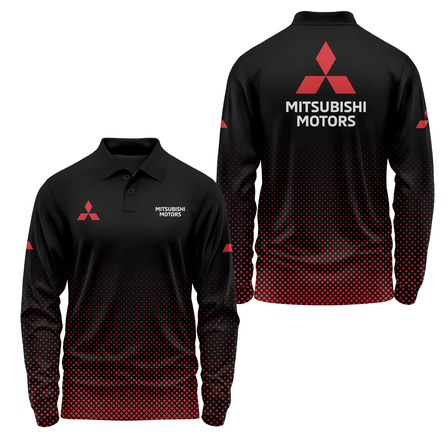 Mitsubishi Long Sleeve Polo USPL2373