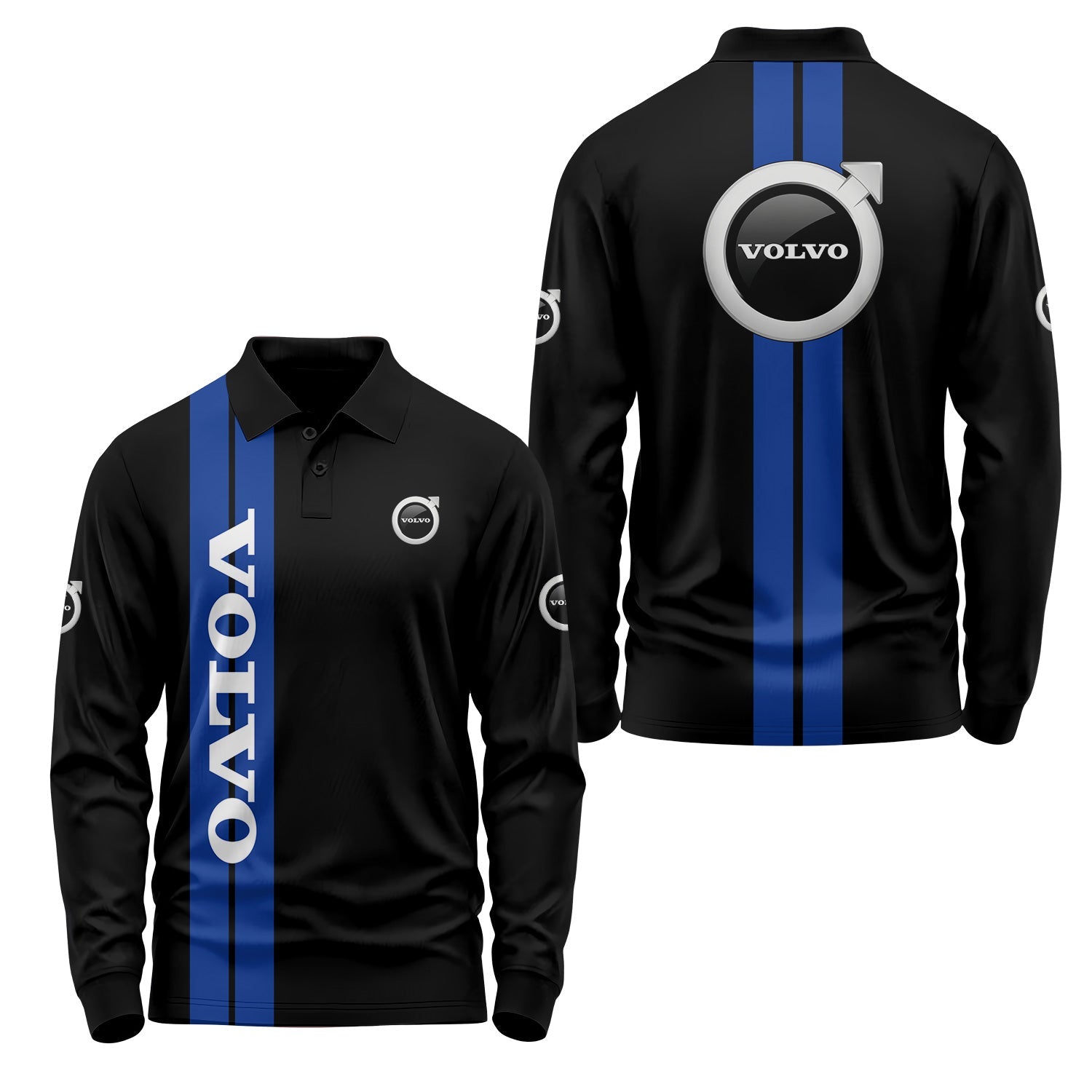 Volvo Long Sleeve Polo USPL3147