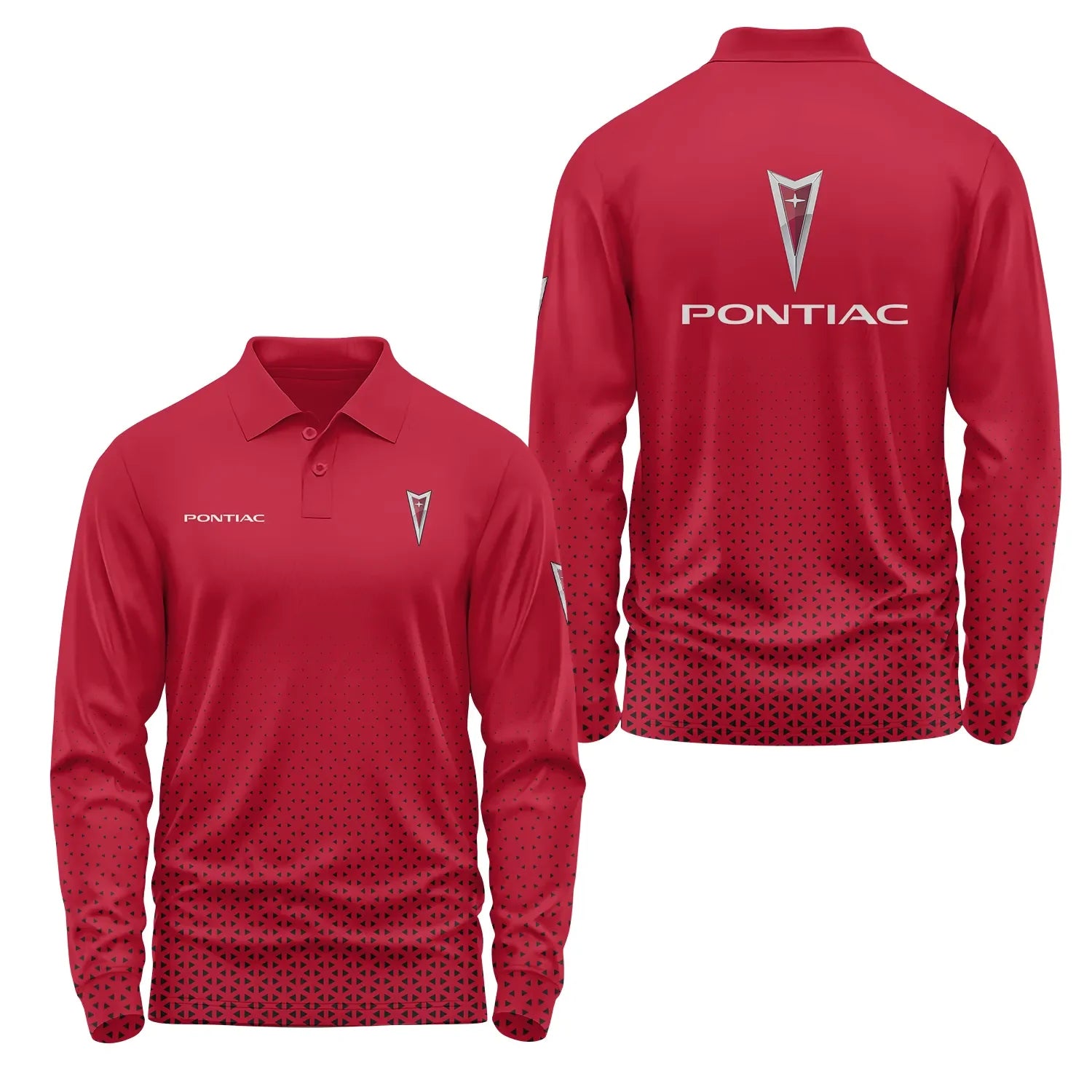 Pontiac Long Sleeve Polo SC003