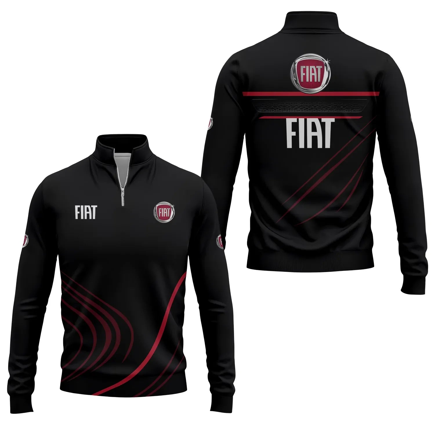 Fiat Quarter-zip Pullover