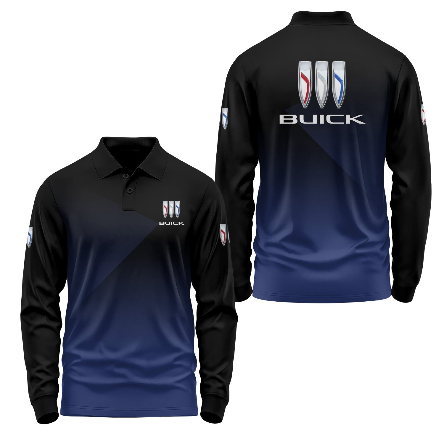 Buick Long Sleeve Polo USPL3089