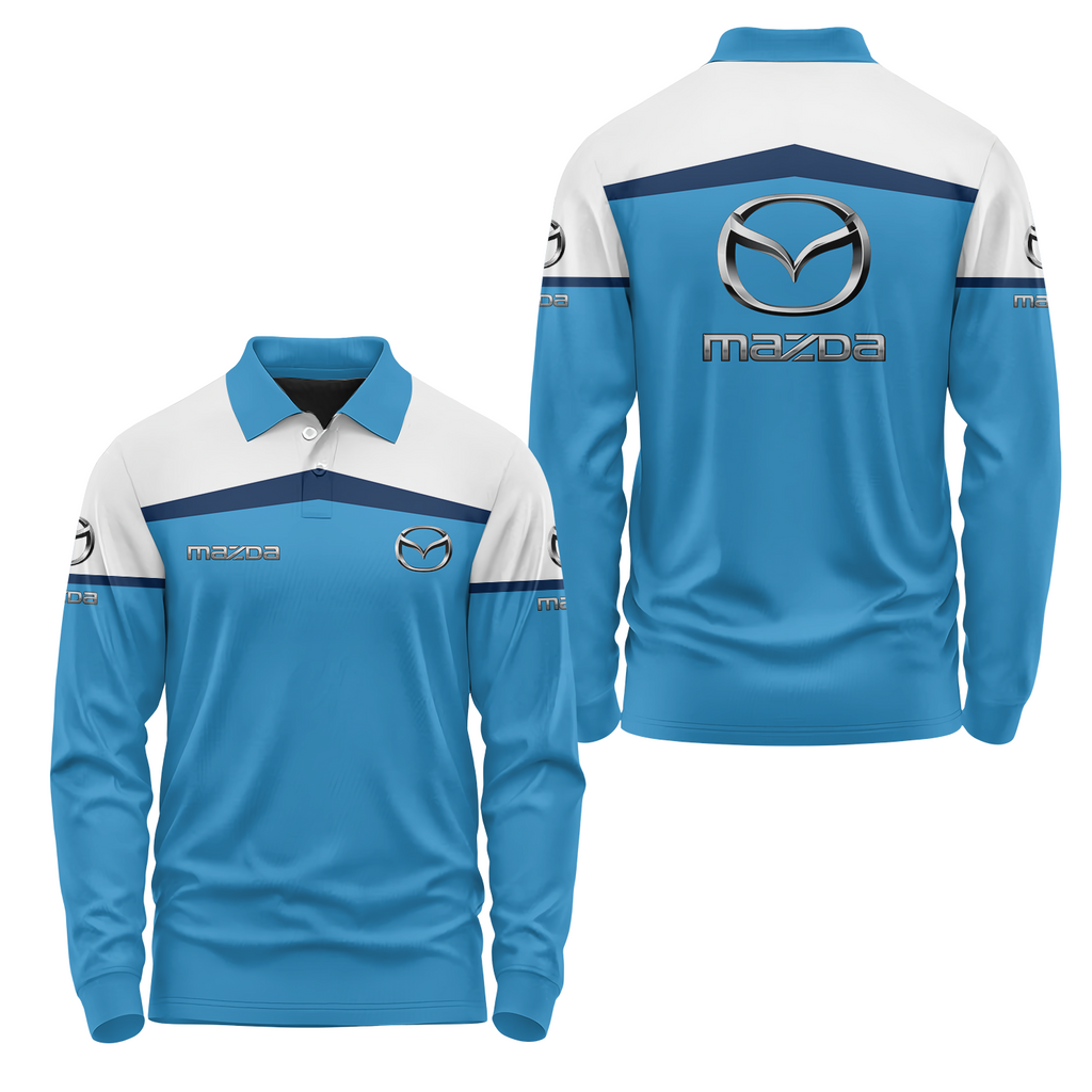 Mazda Long Sleeve Polo USPL2318