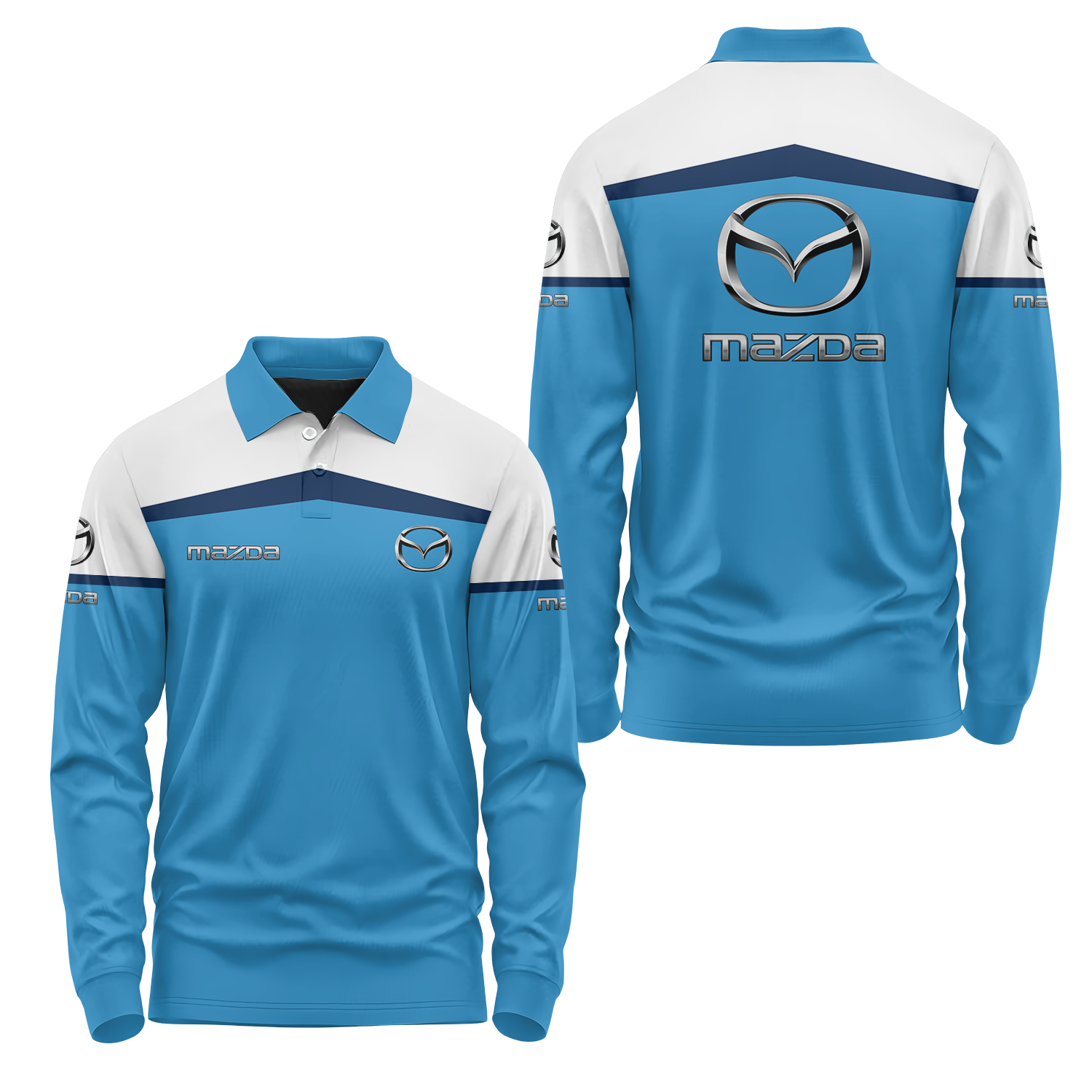 Mazda Long Sleeve Polo USPL2318