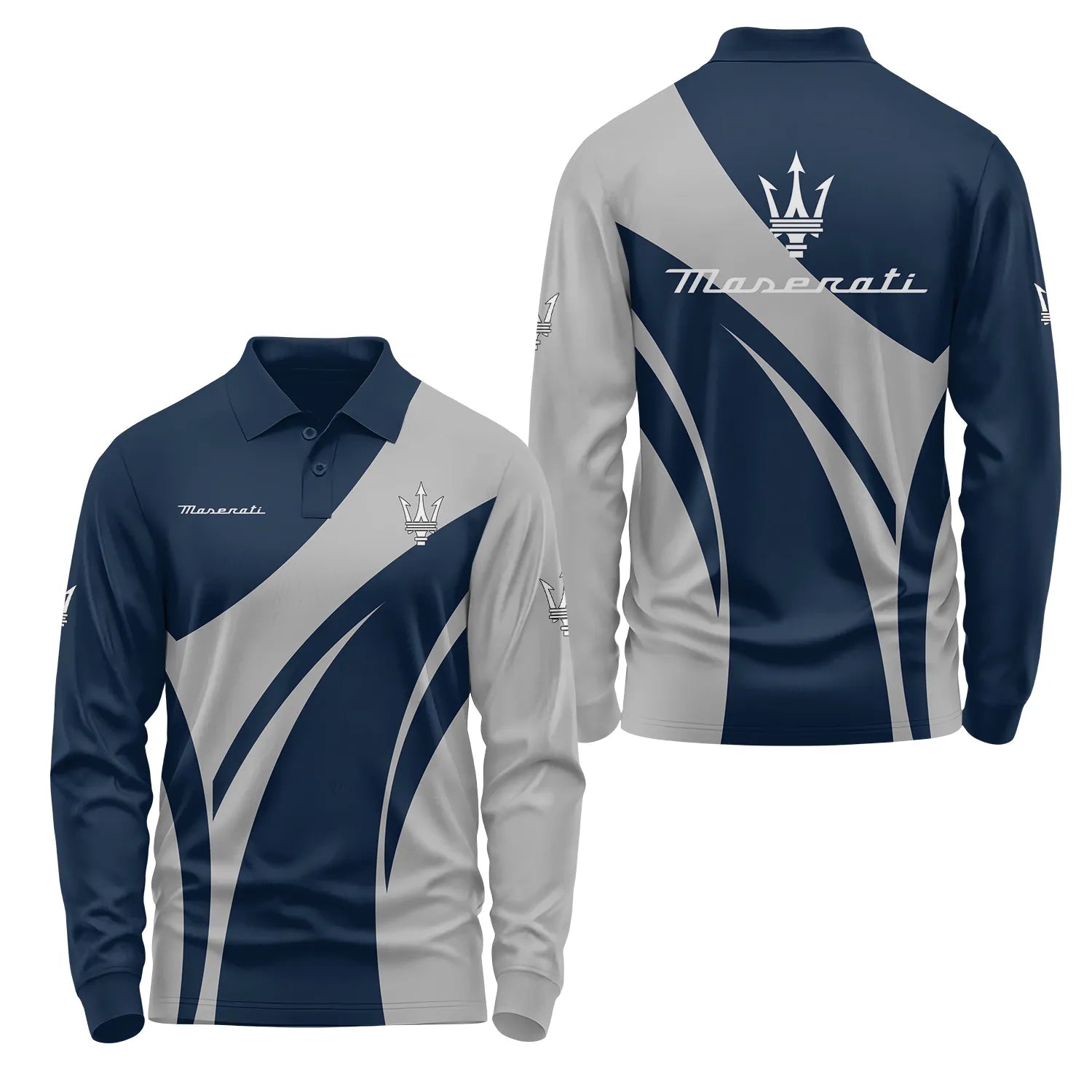 Maserati Long Sleeve Polo SC022