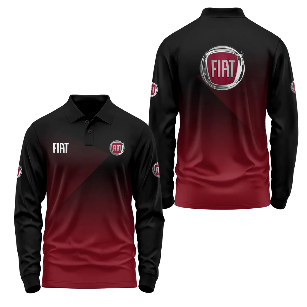 Fiat Long Sleeve Polo SC012
