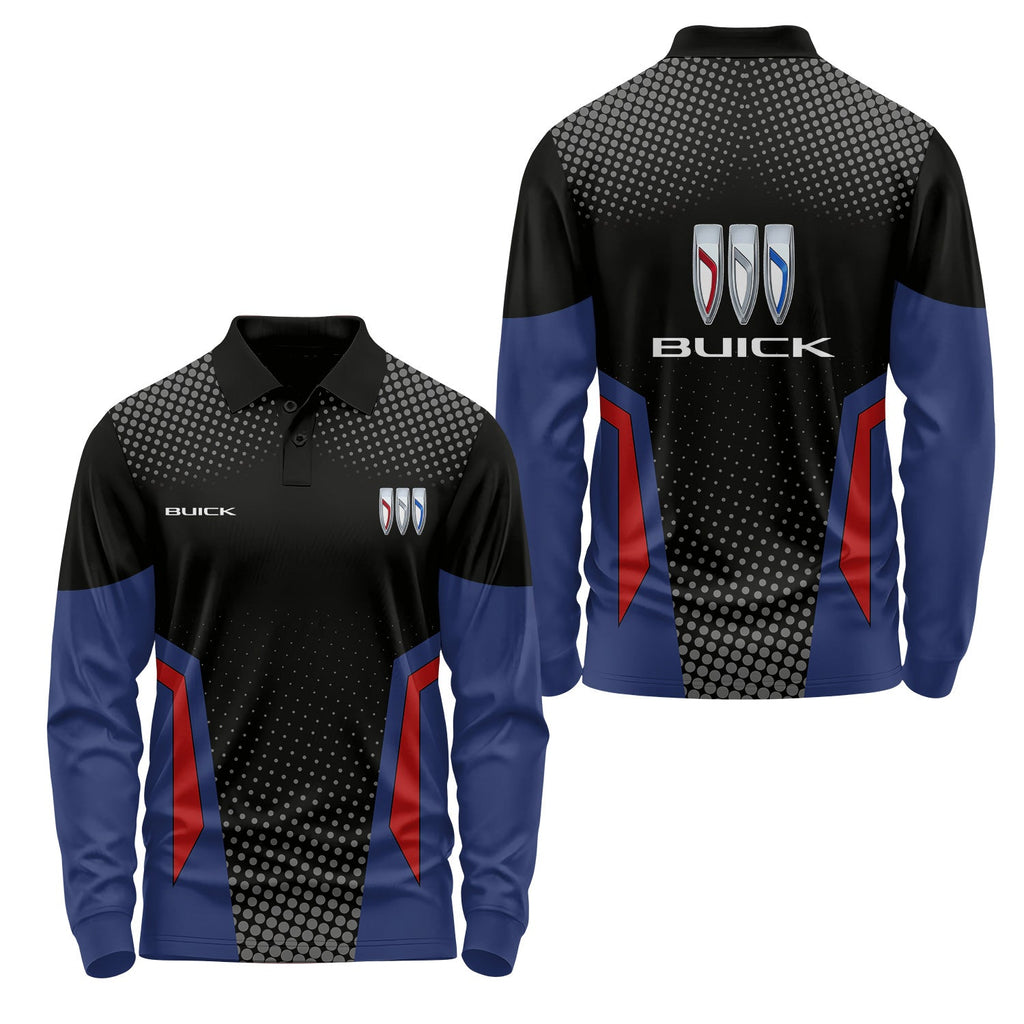 Buick Long Sleeve Polo USPL3129