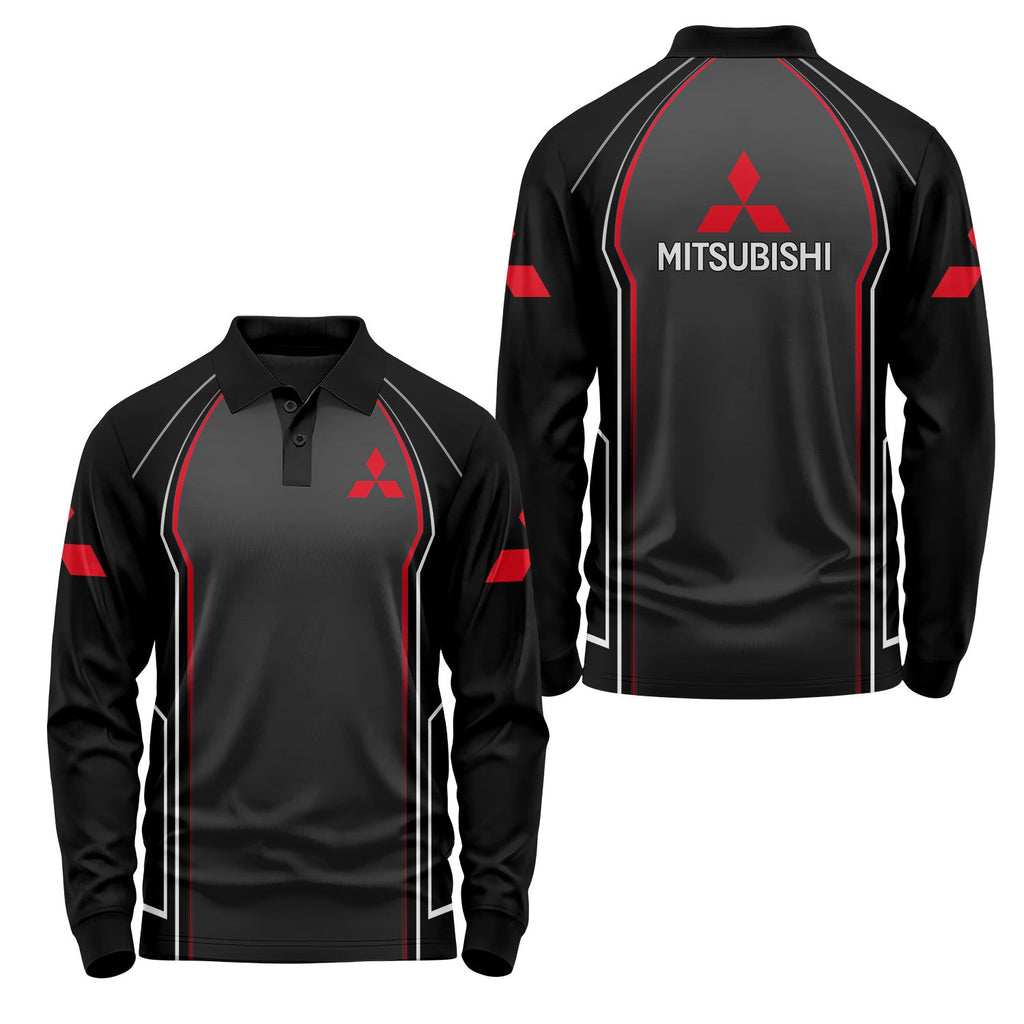 Mitsubishi Long Sleeve Polo USPL2415