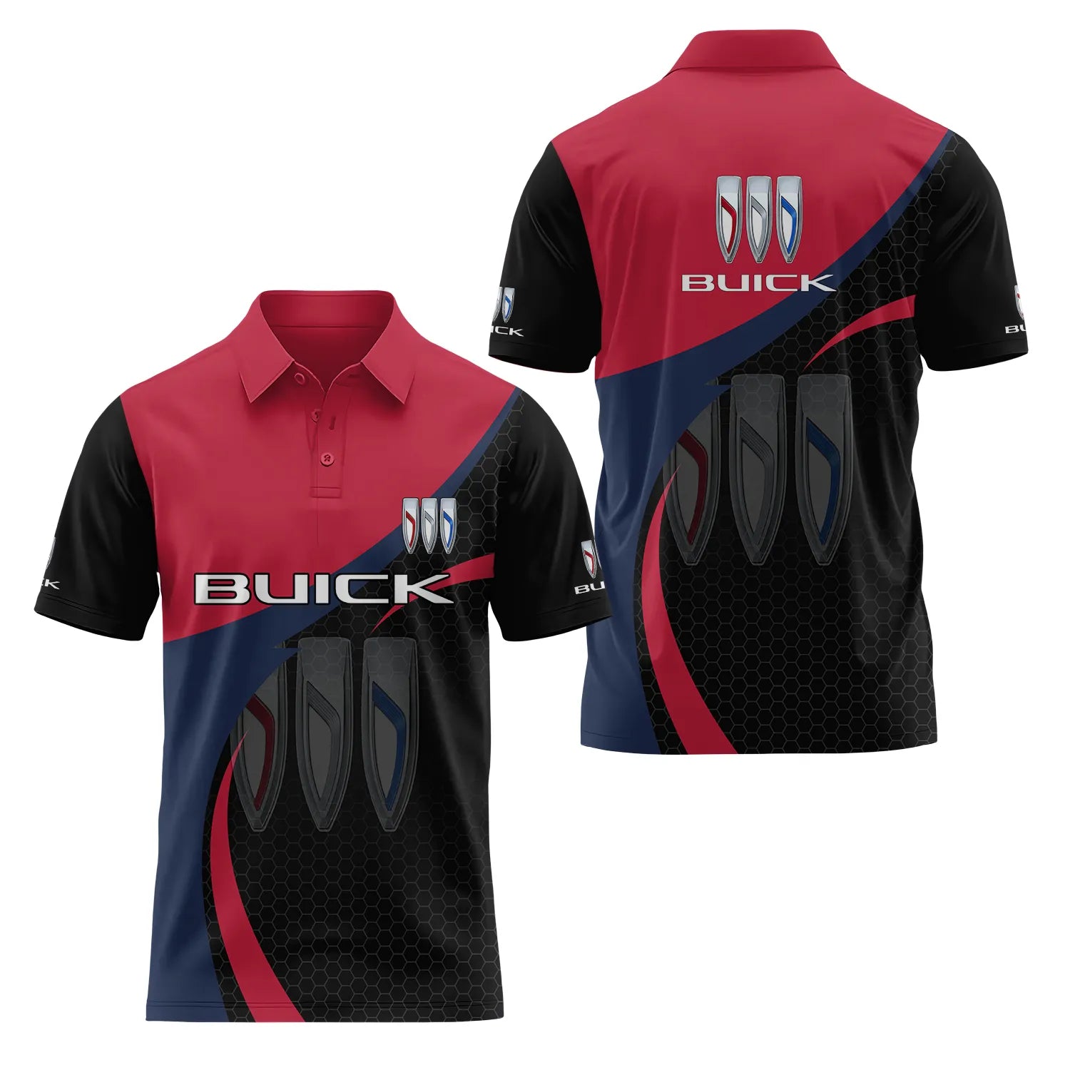Buick Short Sleeve Polo SC002