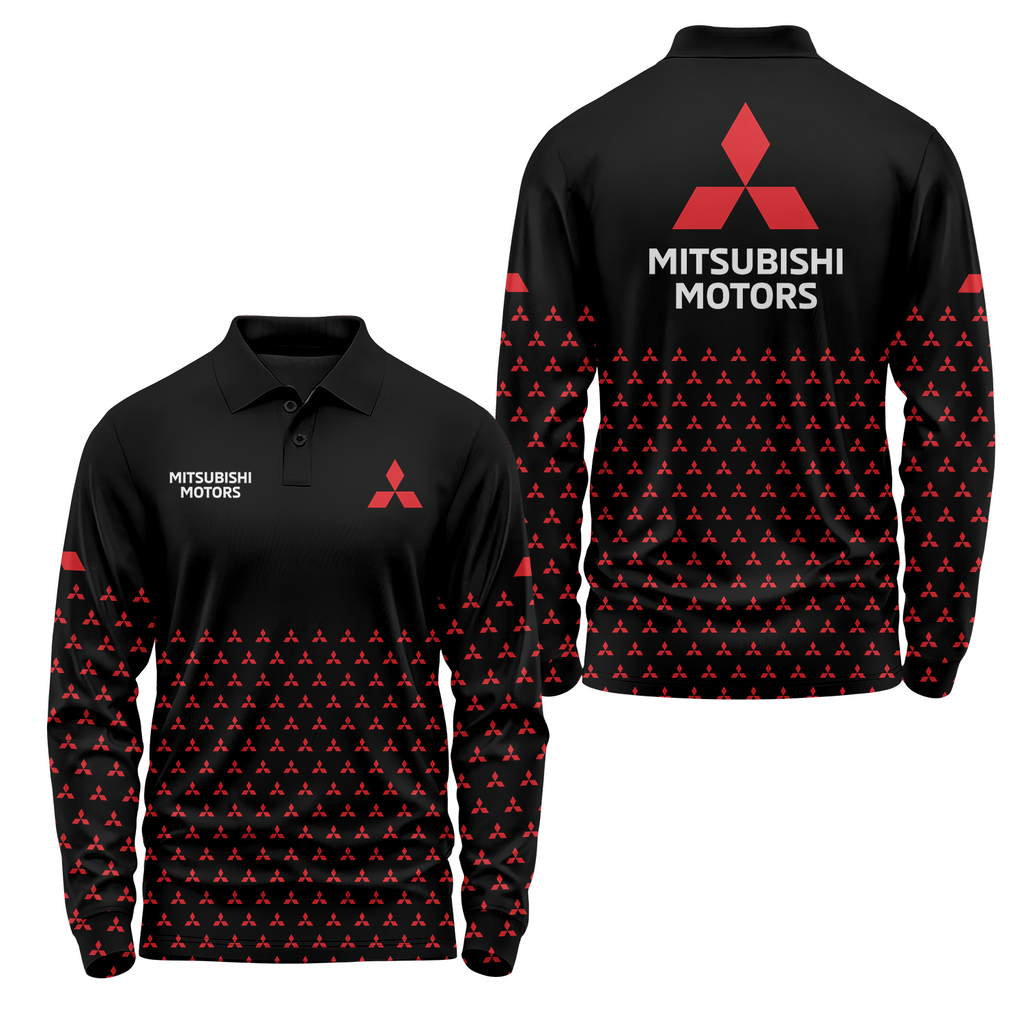 Mitsubishi Long Sleeve Polo USPL2361