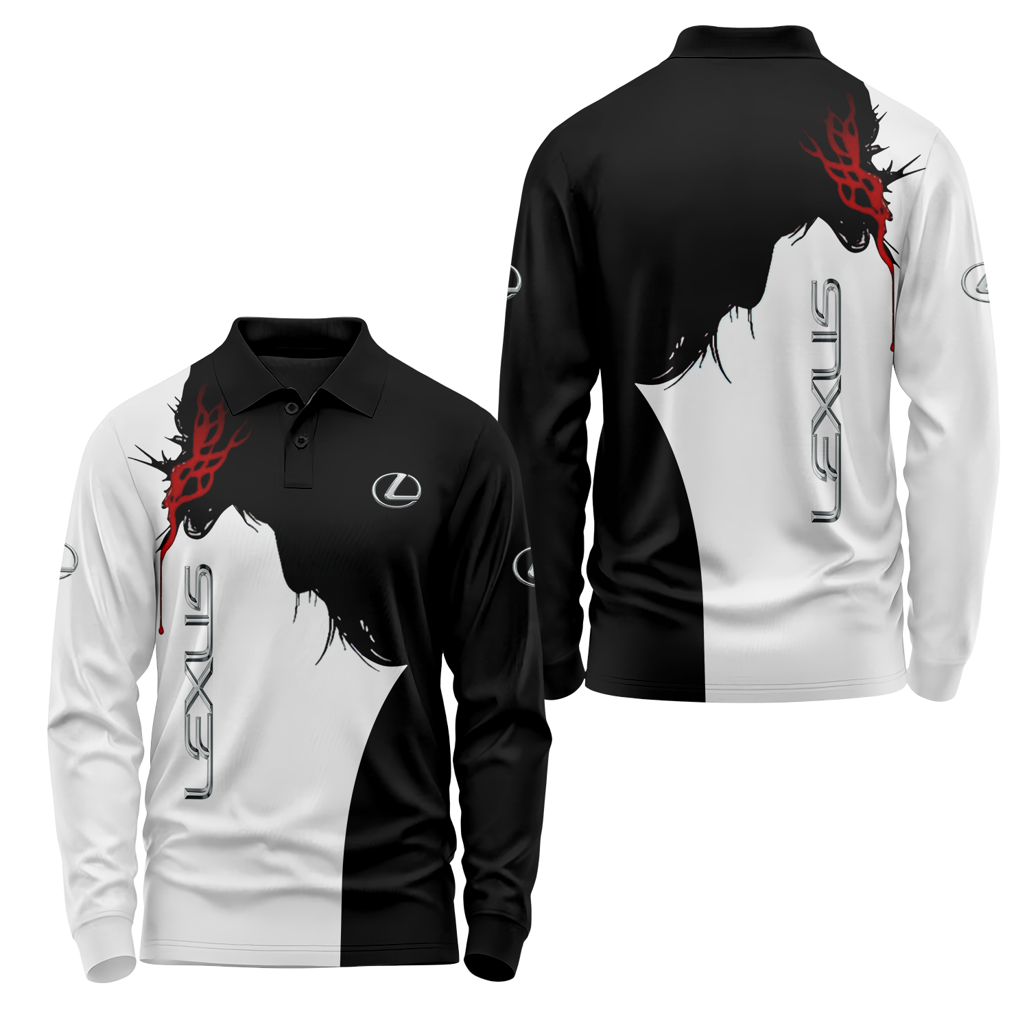 Lexus Long Sleeve Polo USPL2446